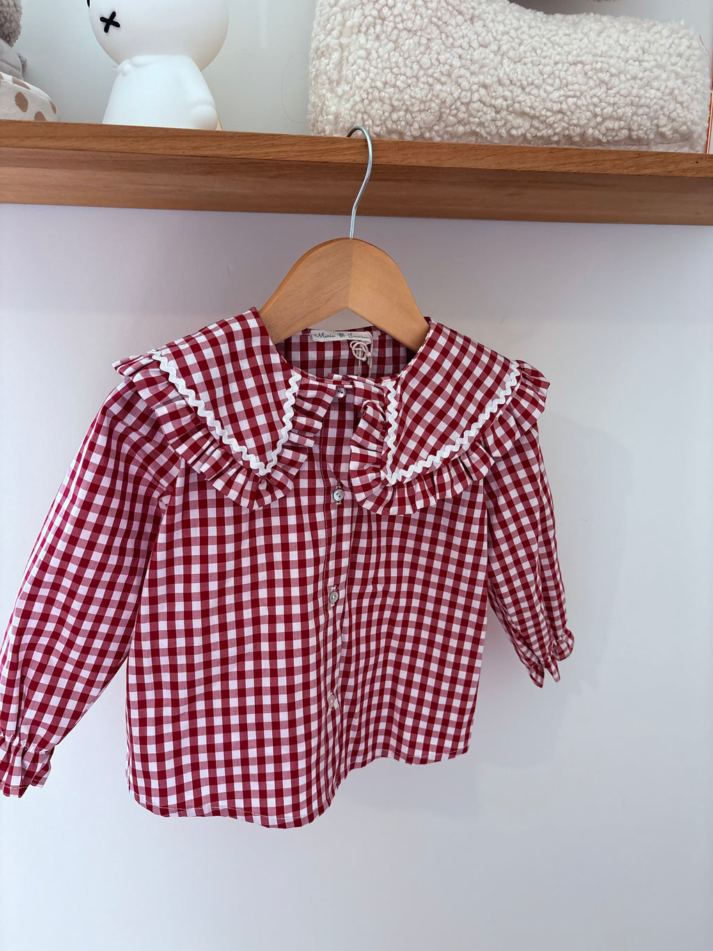 Maria Jasmin - rode blouse - 104