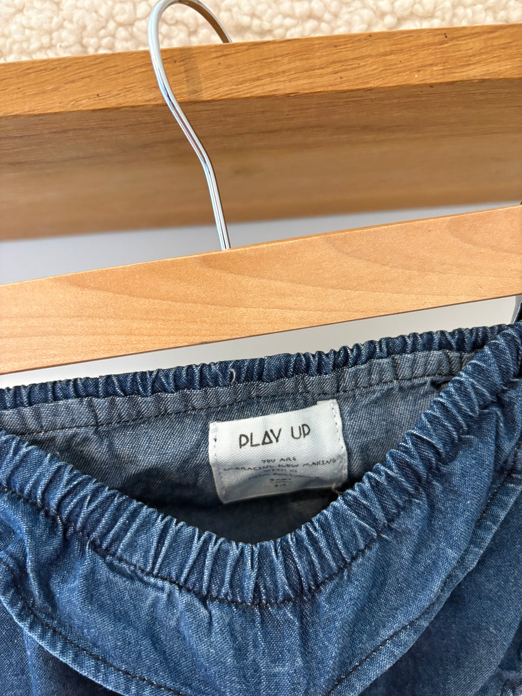 Play Up - denim bloomer - 6M