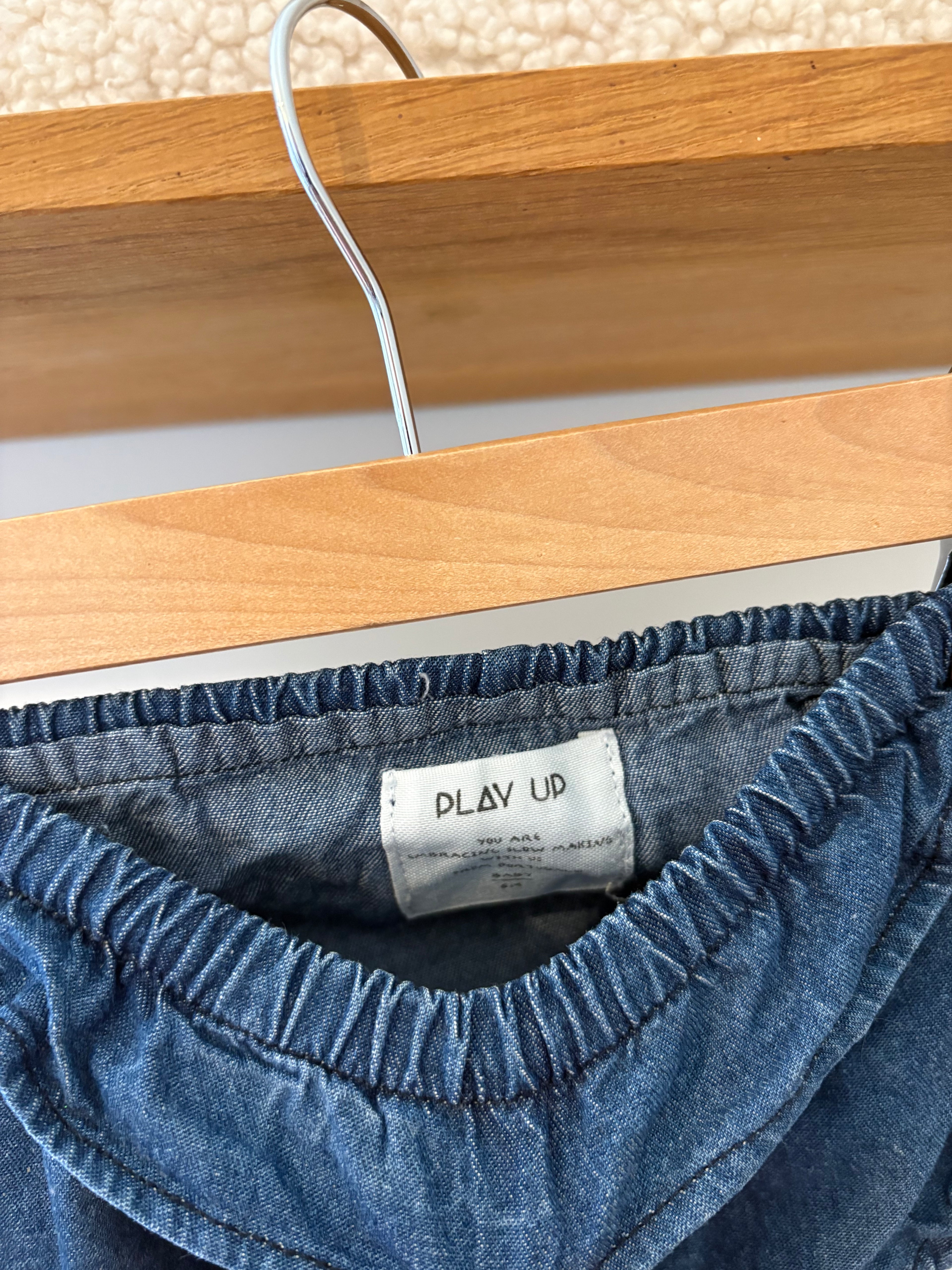 Play Up - denim bloomer - 6M
