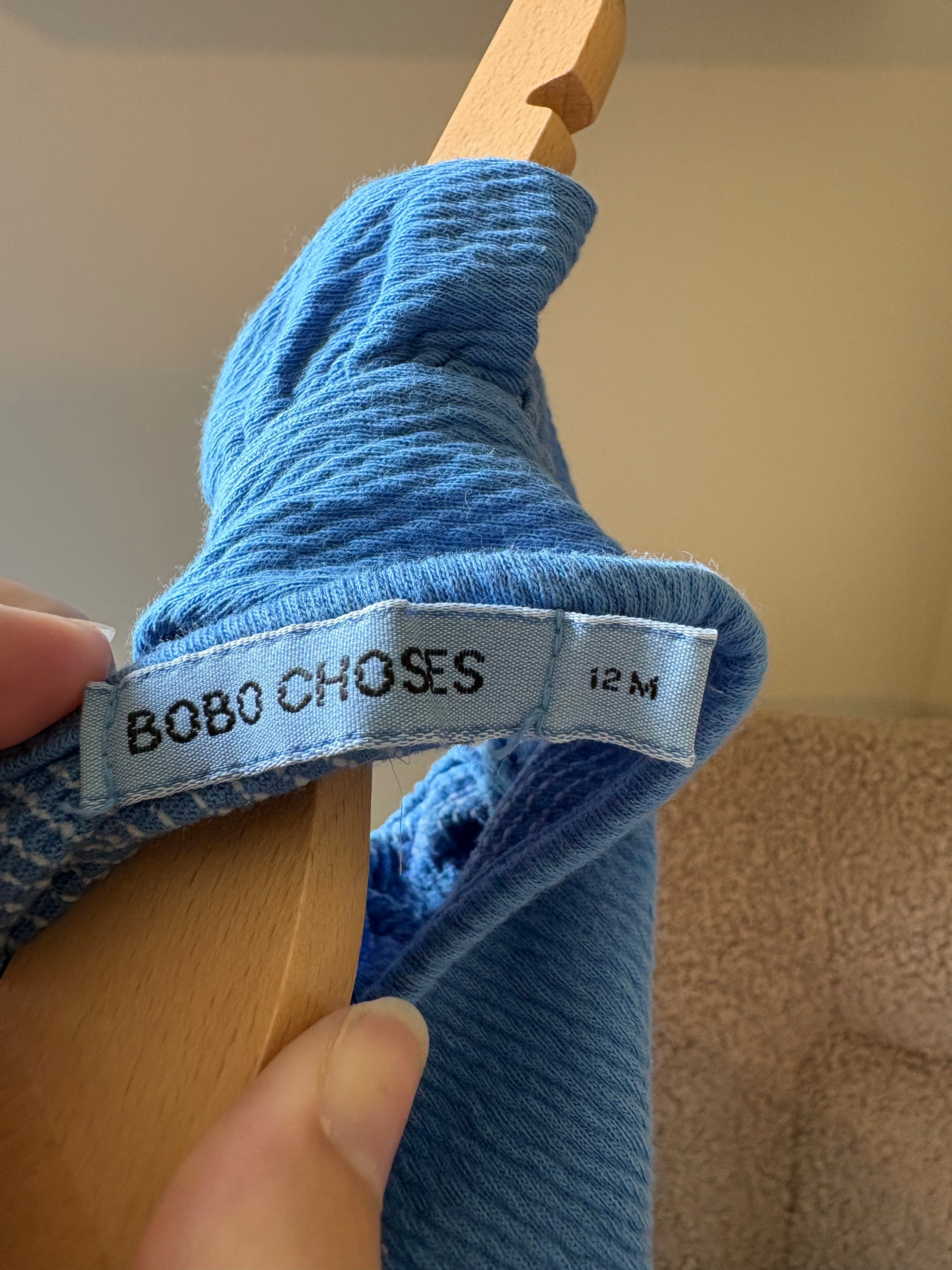 Bobo Choses - blauw kleedje - 80