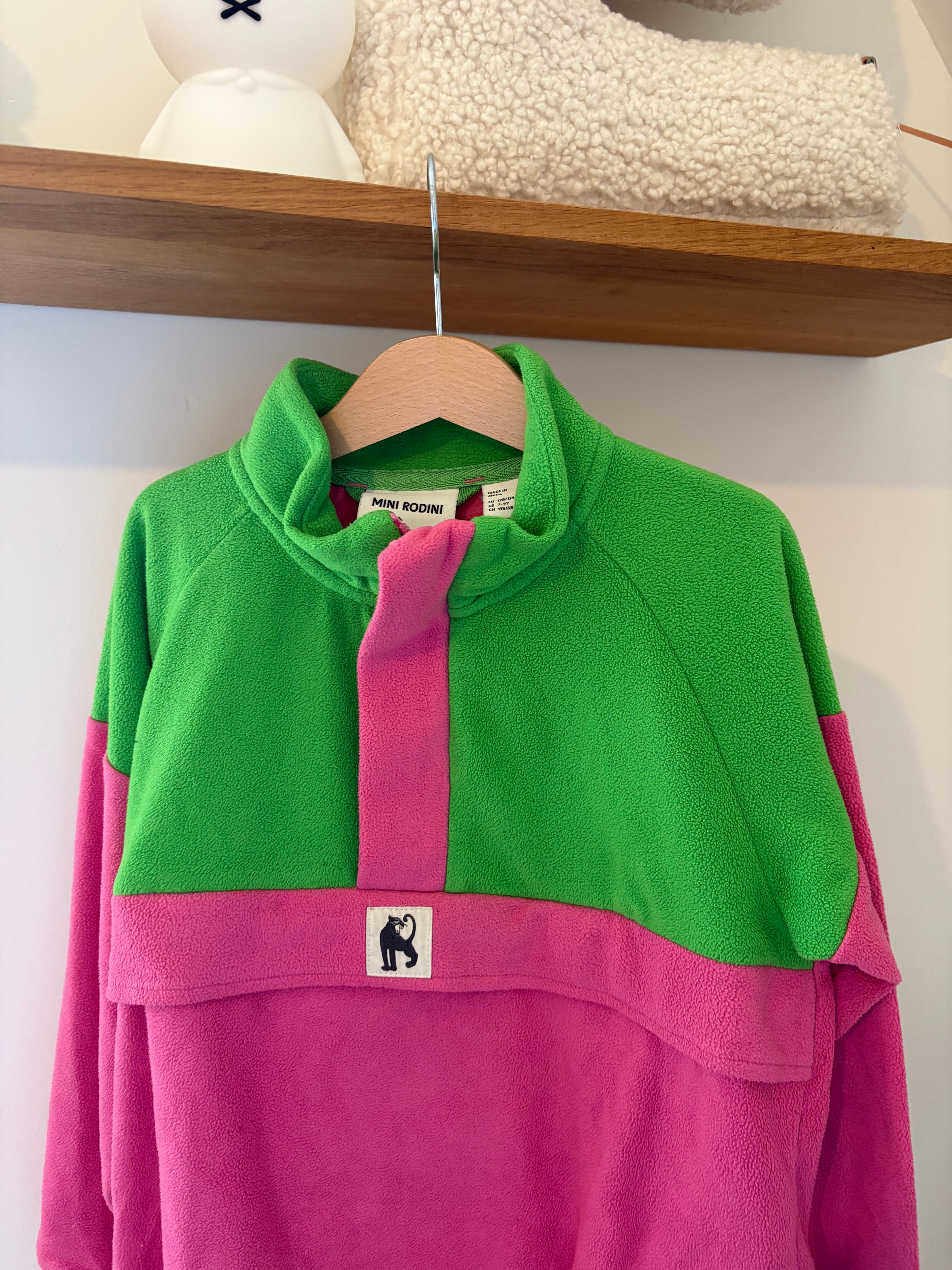 Mini Rodini - fleece trui - 128/134