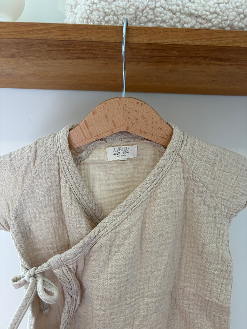 The Simple Folk - tetra bruin setje - 3/6M