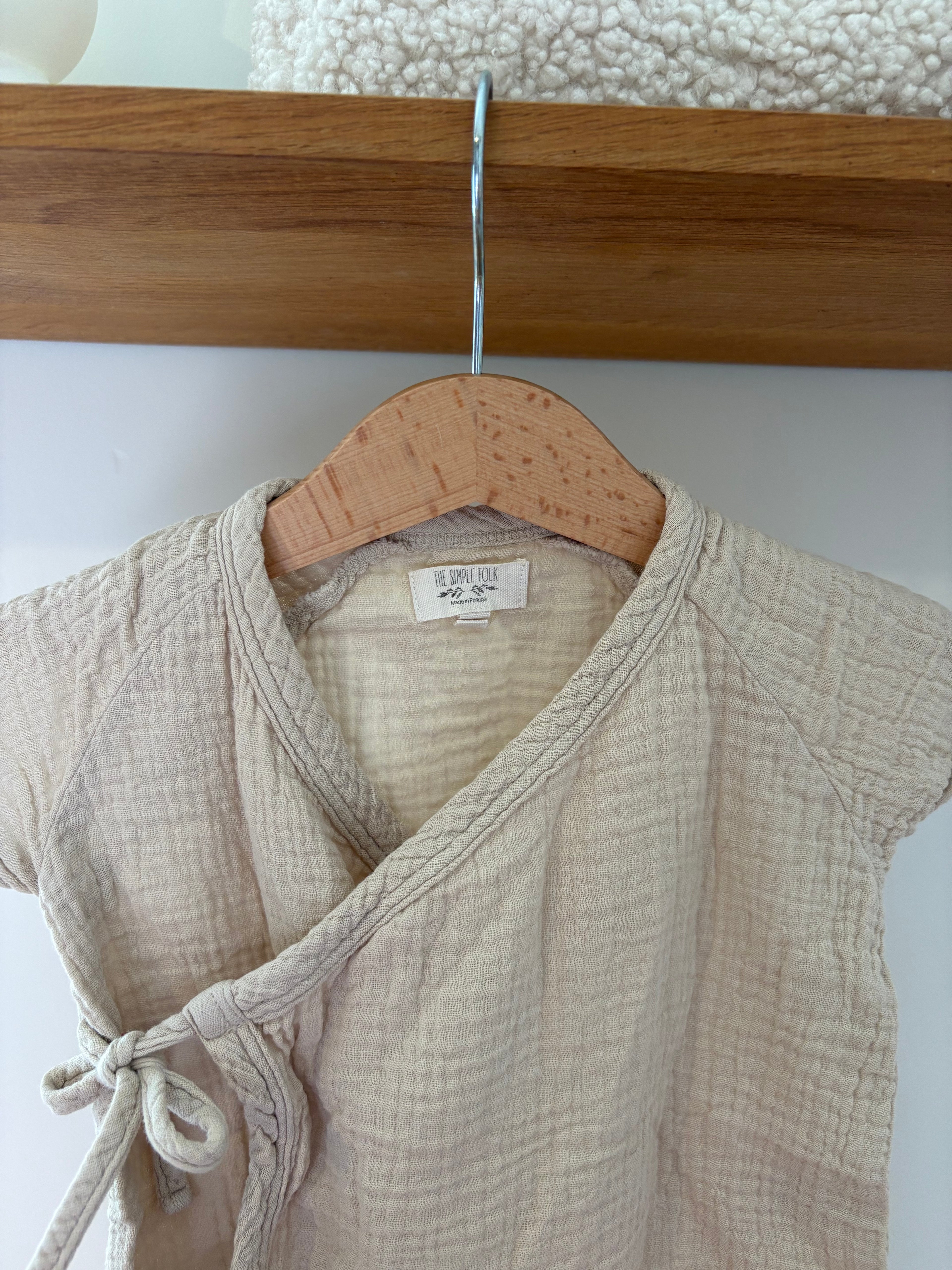 The Simple Folk - tetra bruin setje - 3/6M