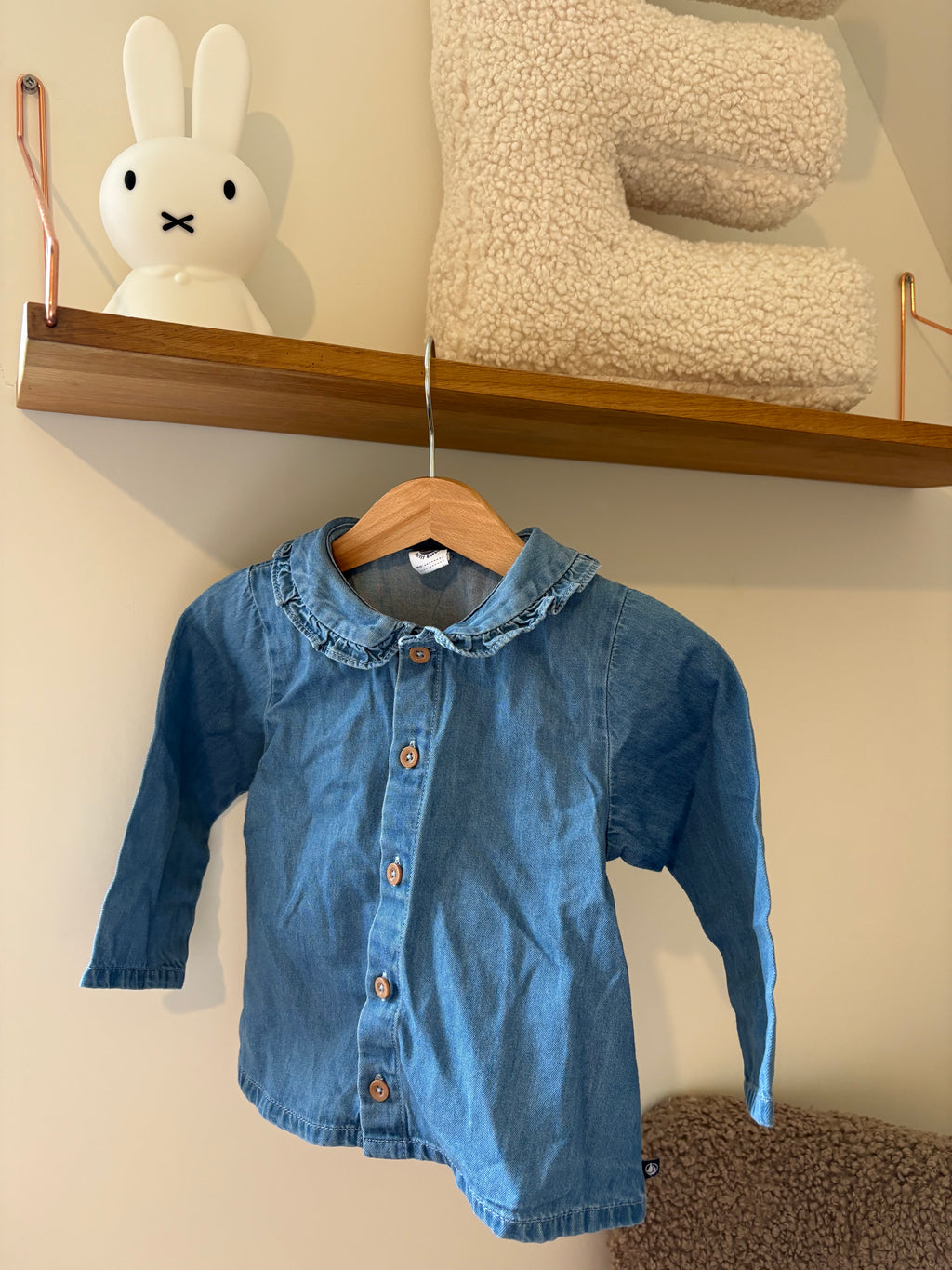 Petit Bateau demin blouse - 86