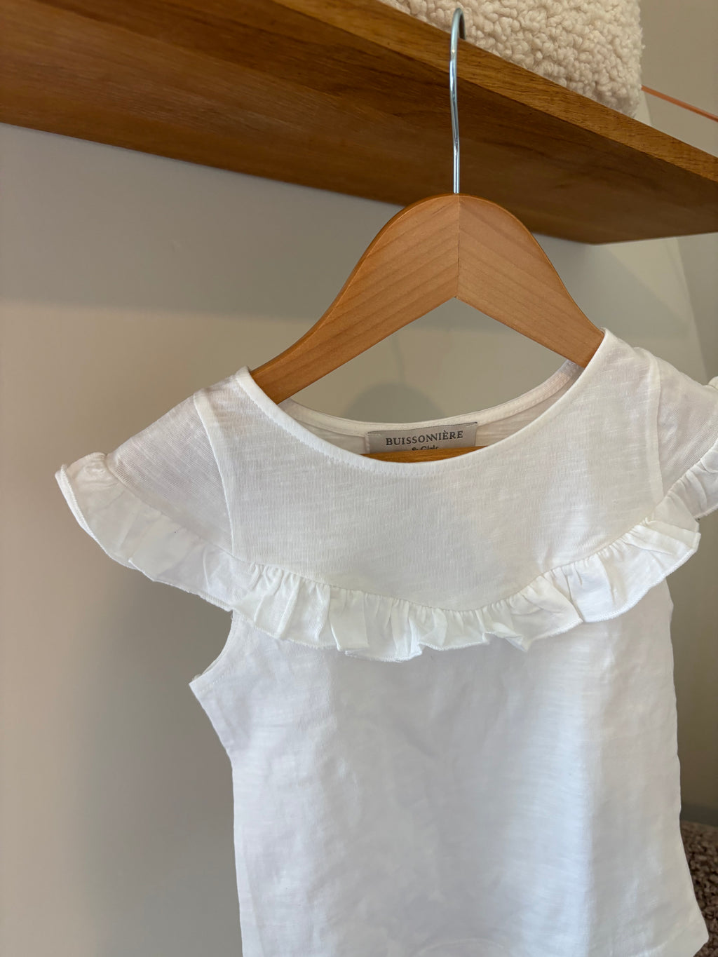 Buissoniere - tshirt wit - 2Y