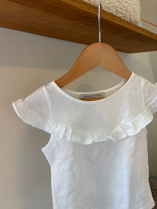 Buissoniere - tshirt wit - 2Y