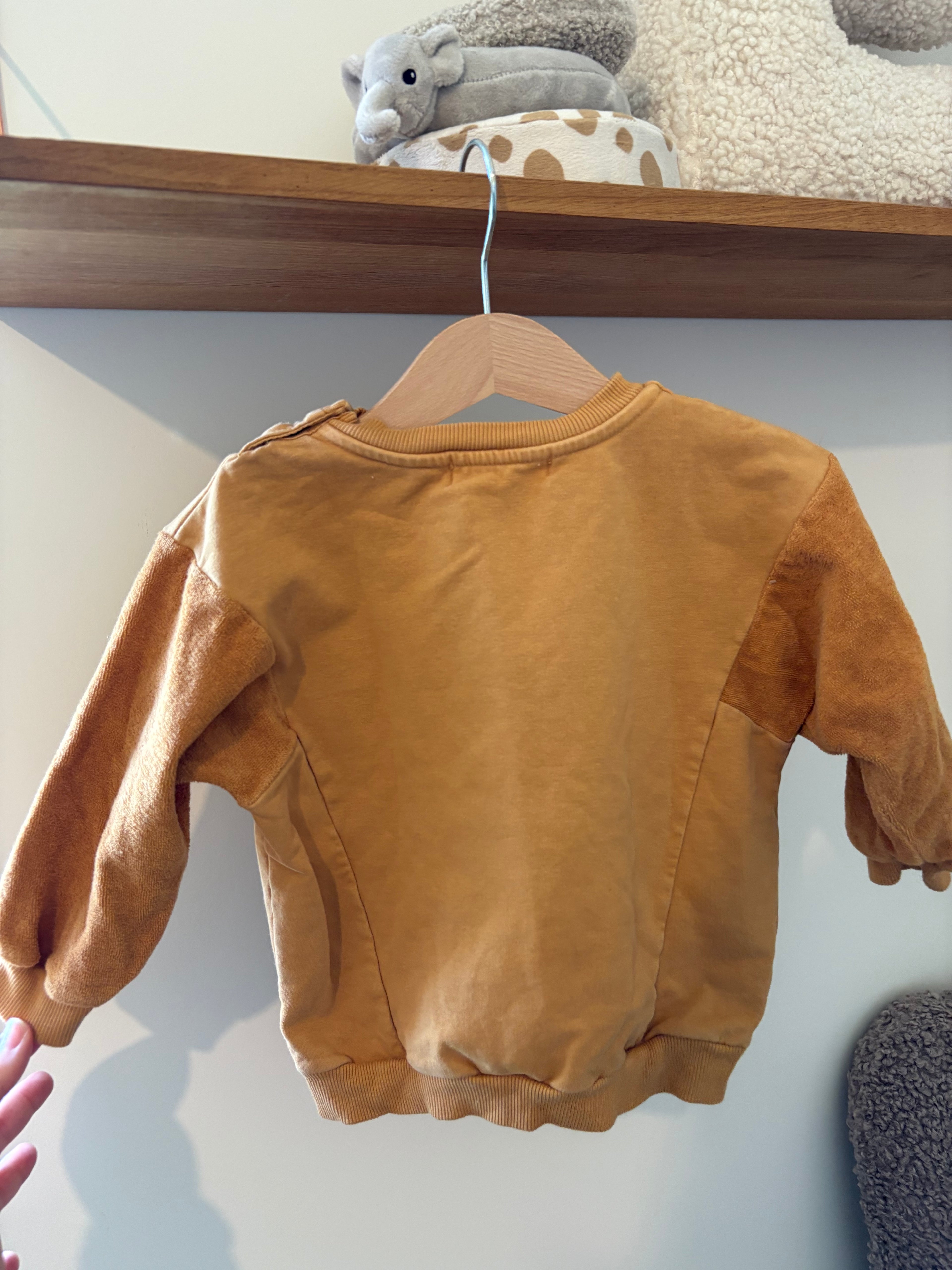 Babyclic- Oker Setje - 80/86 Babyclic maat 80