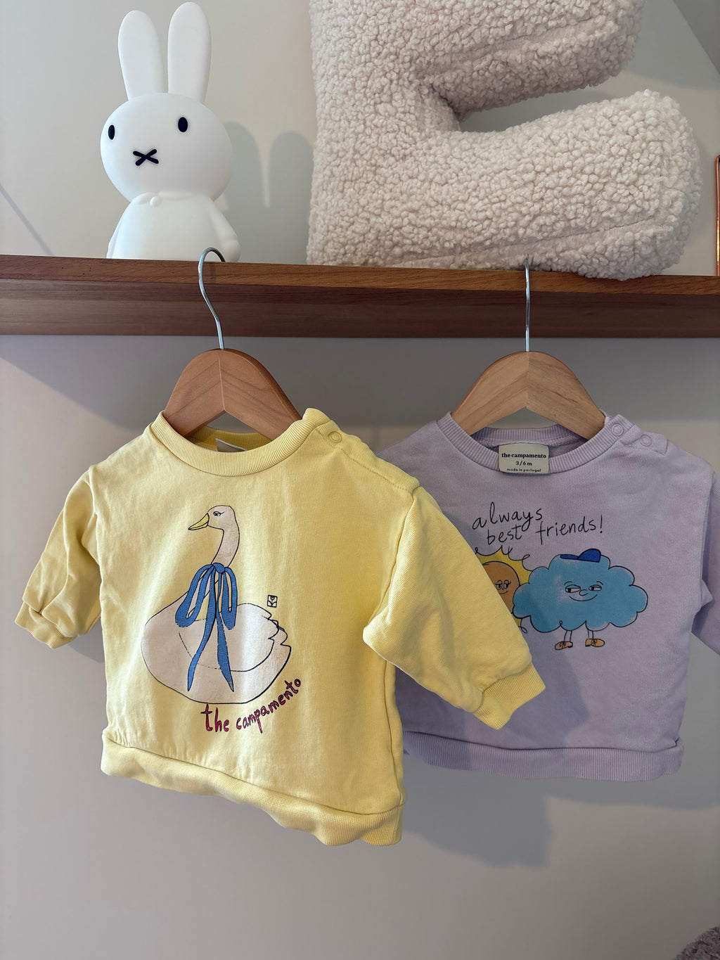 The Campamento - Sweatshirt 'zwaan' - 6M