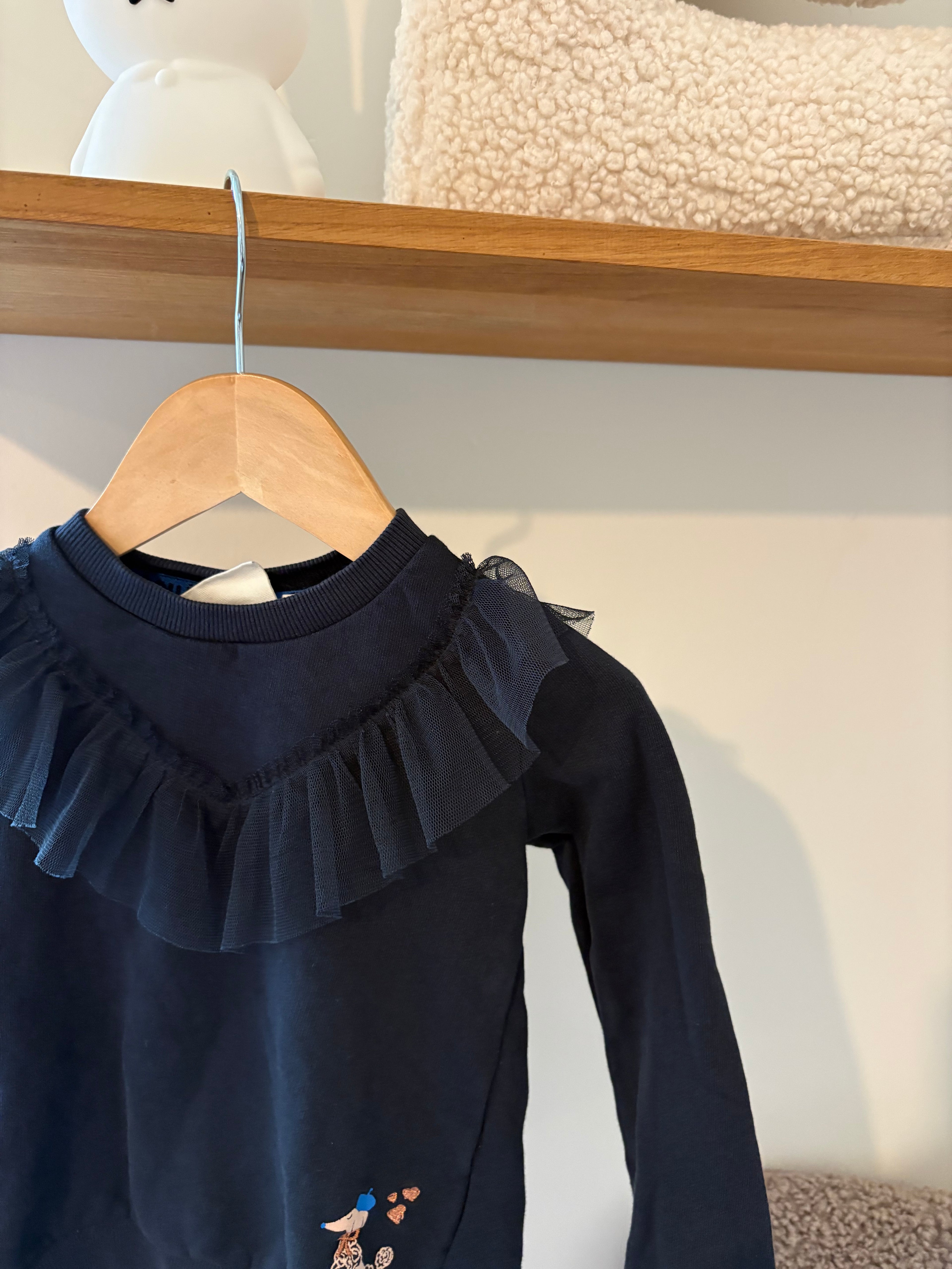 Jubel - blauw truitje - 92