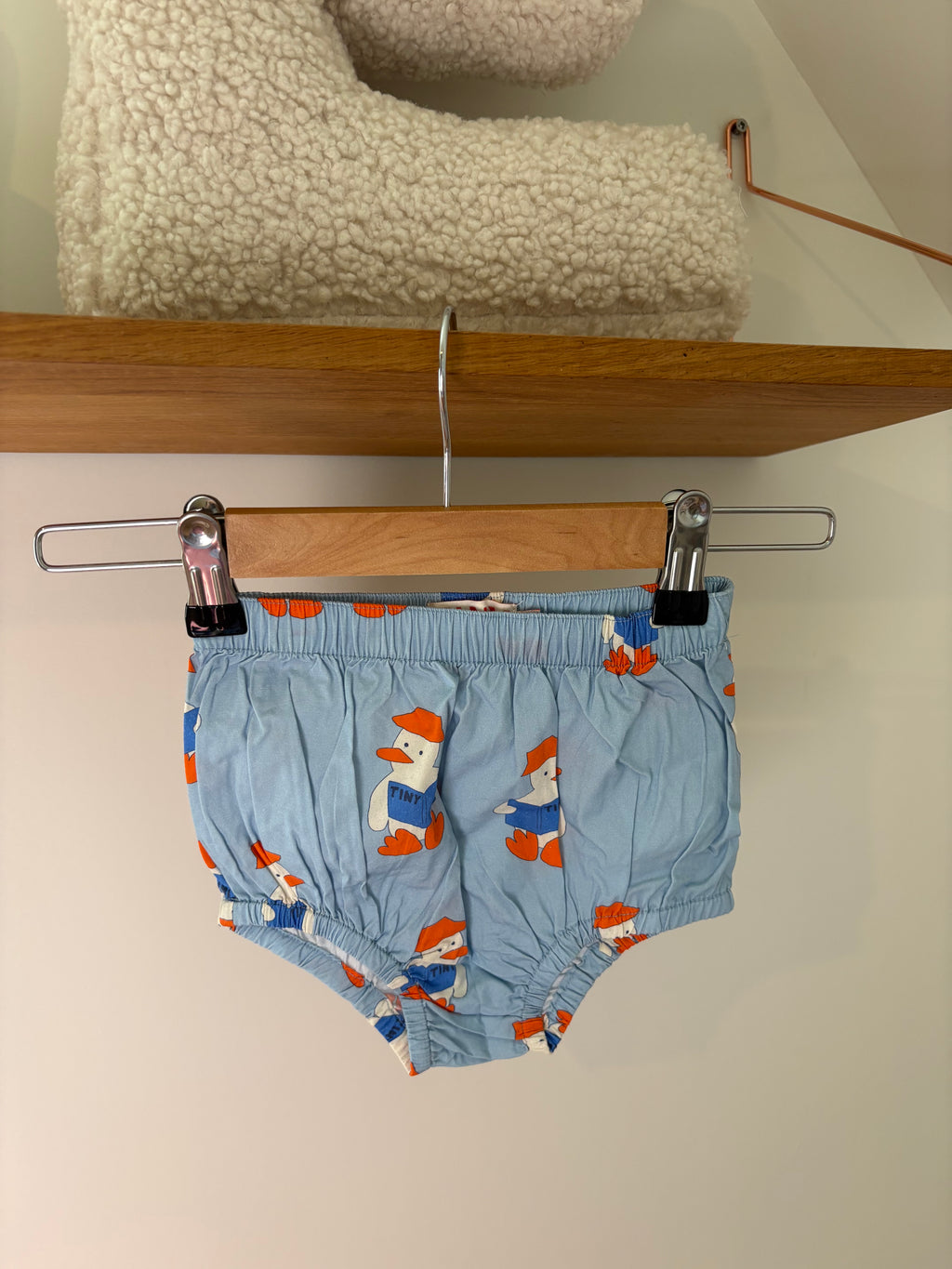 Tiny Cottons - blauw setje eend - 6M