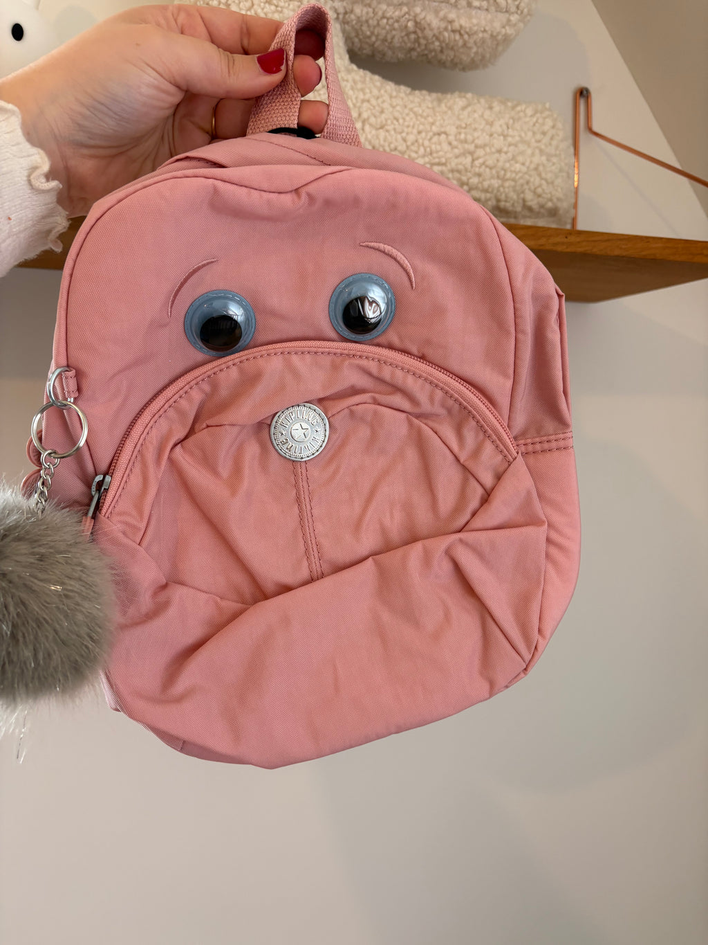 Kipling - FASTER - roze rugzakje - nieuw