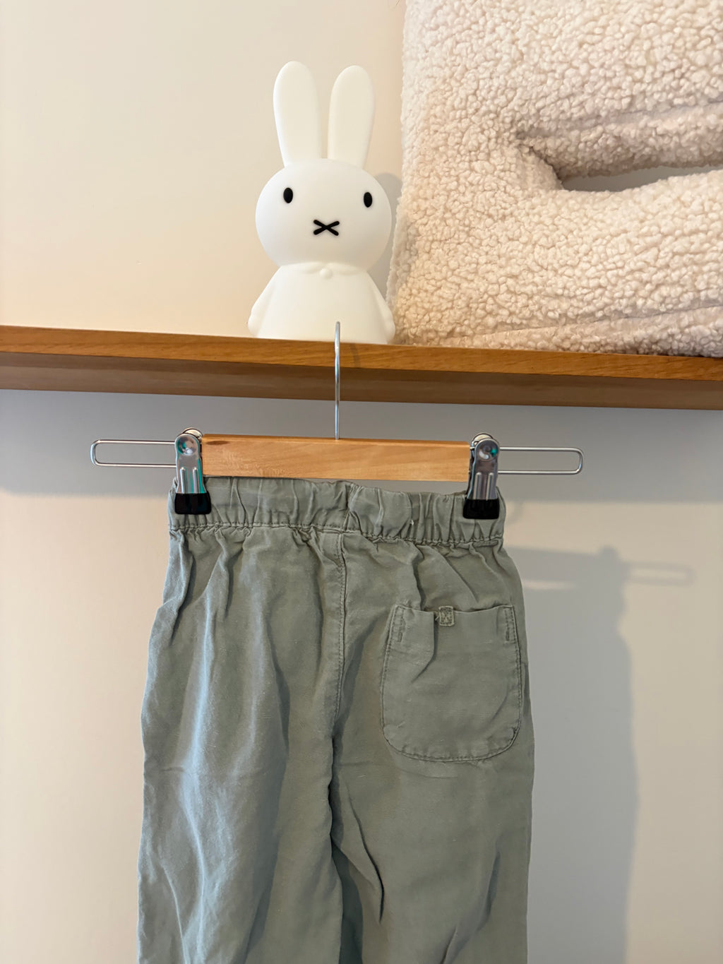 Zara - linnen broek - 4Y
