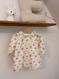 Bonton - jurkje bloemen - 18M (klein vlekje)