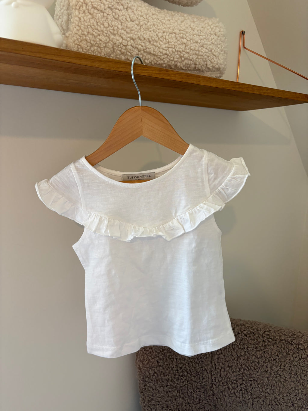 Buissoniere - tshirt wit - 2Y
