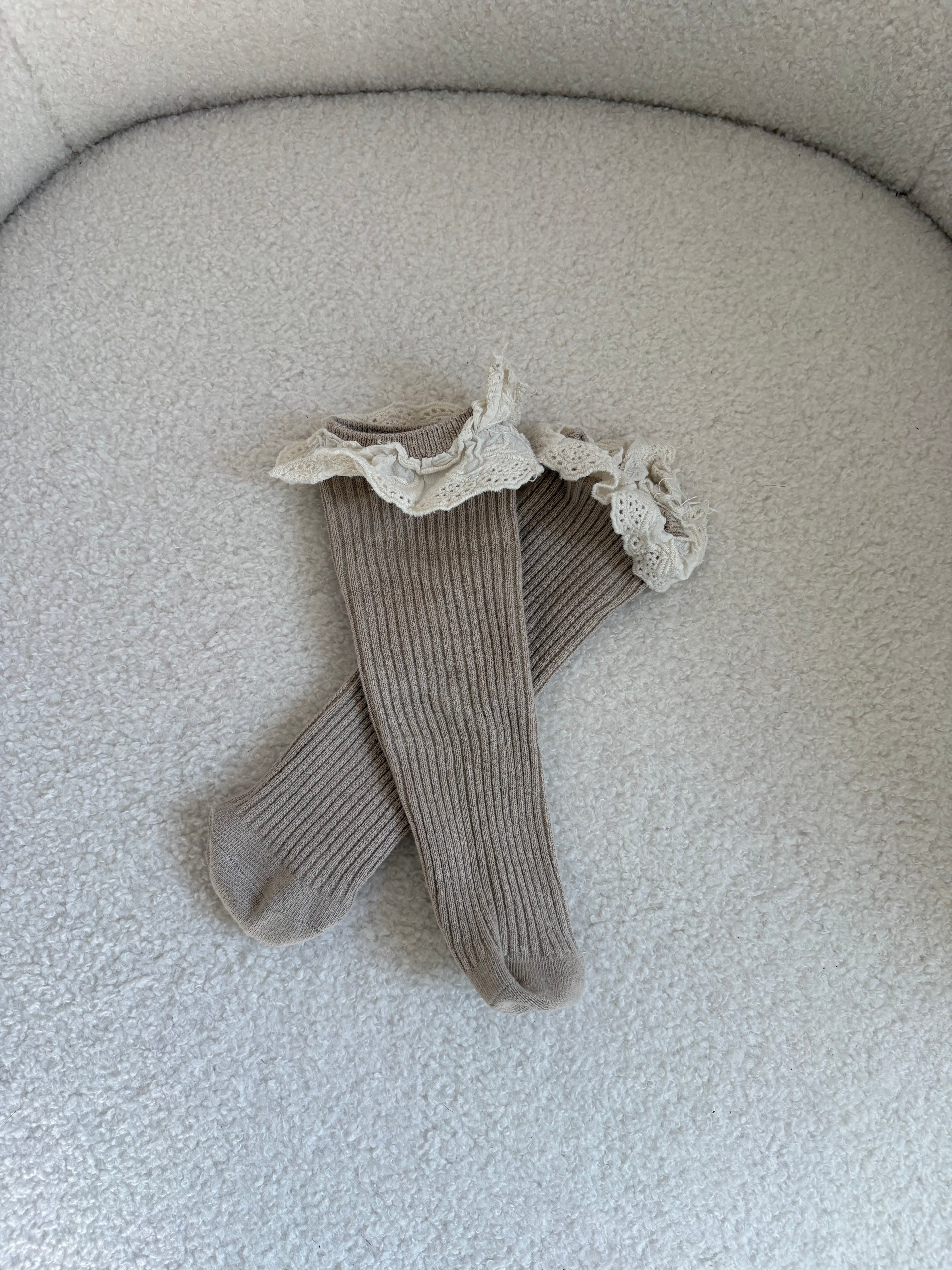 Kousjes beige - 3/4Y