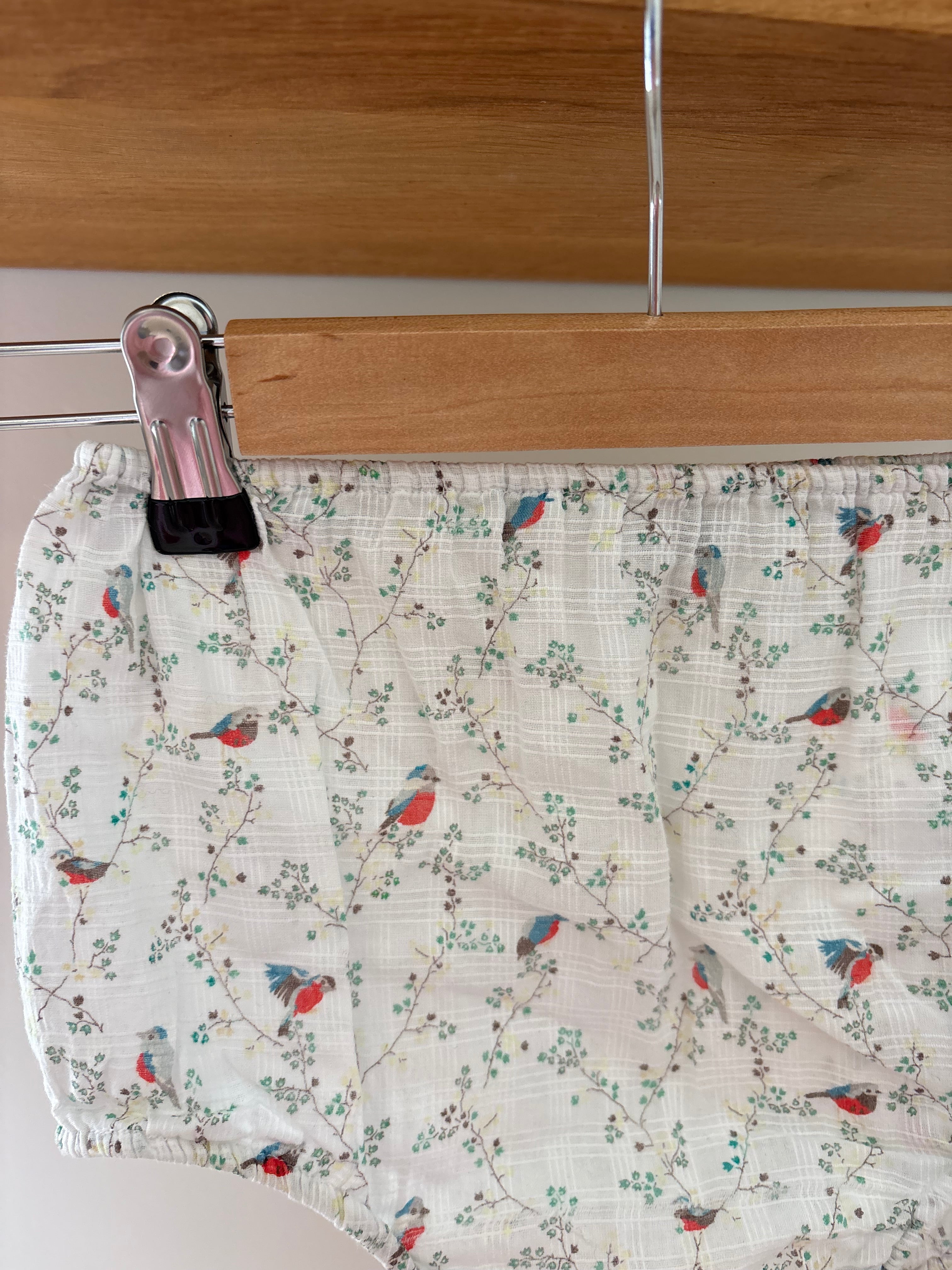 Bonton - bloomer broekjes vogel - 18M