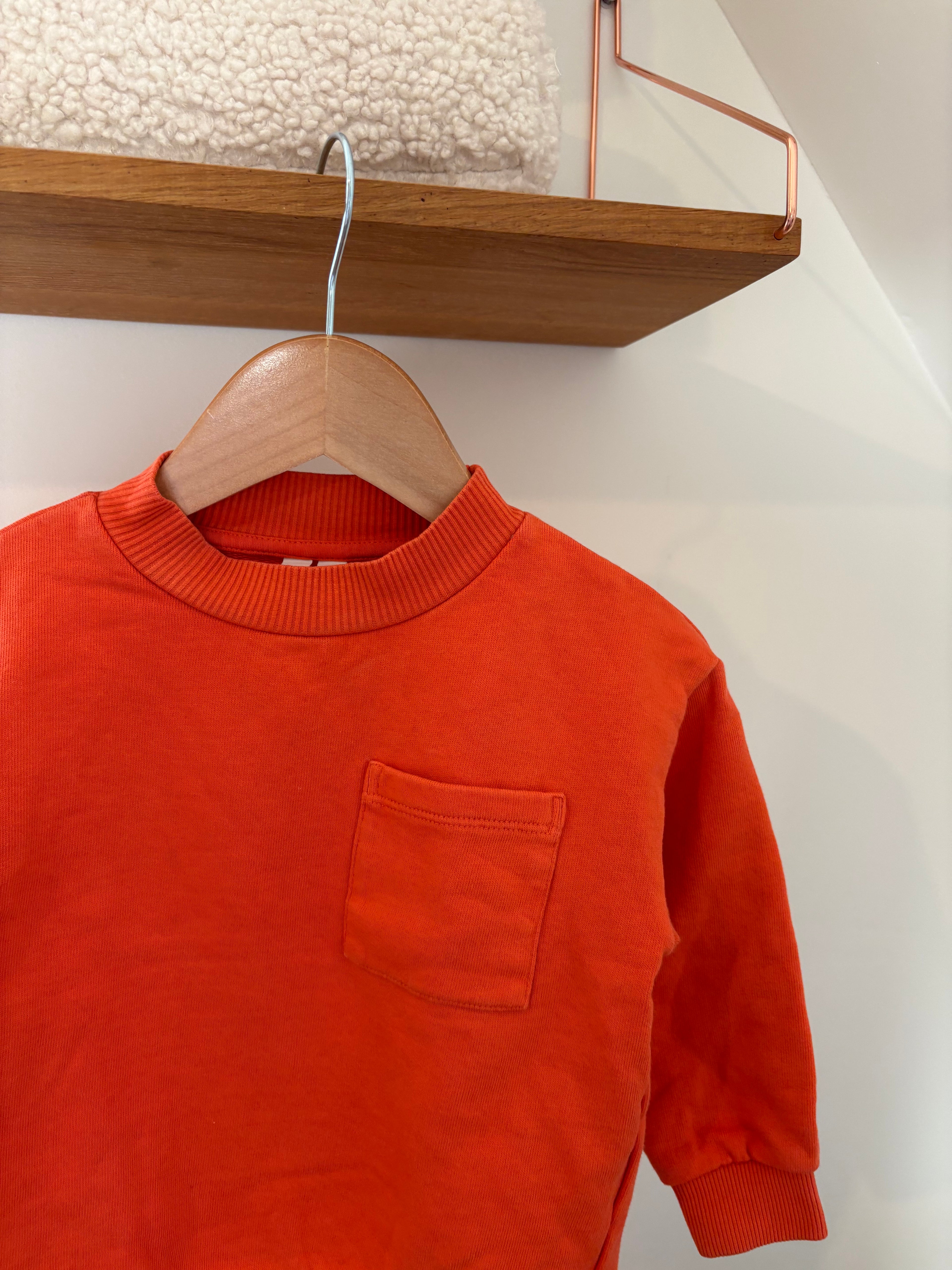 Arket - oranje sweater - 86/92