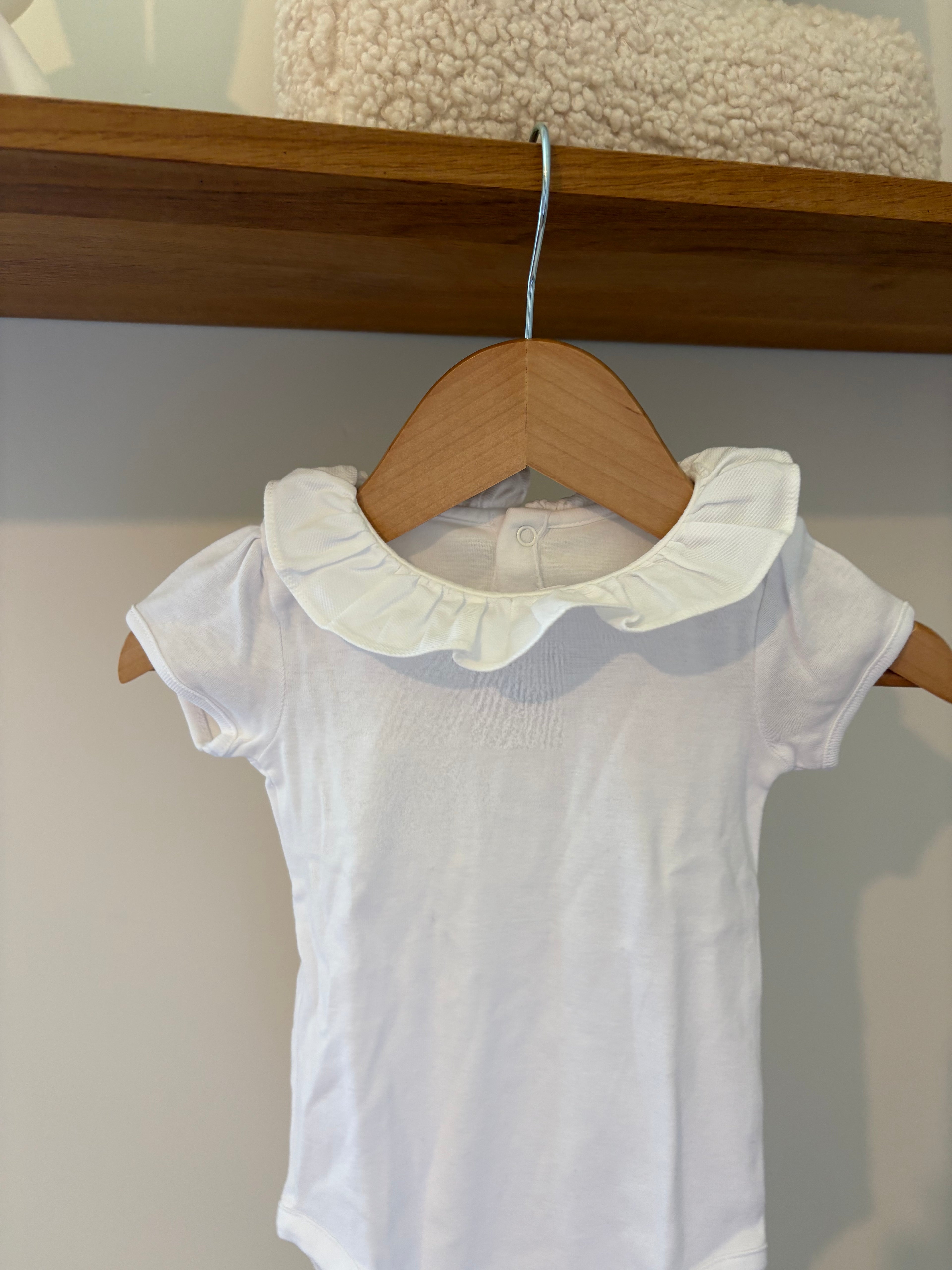 Jacadi - body met kraagje - 12M