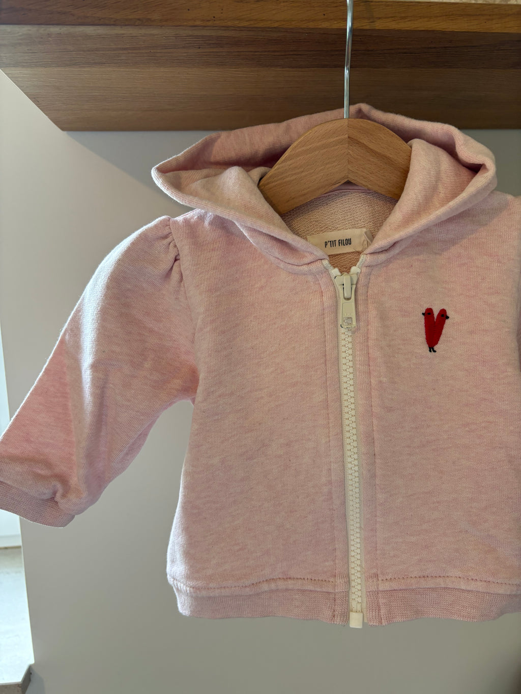 Petit Filou - roze jasje 3M