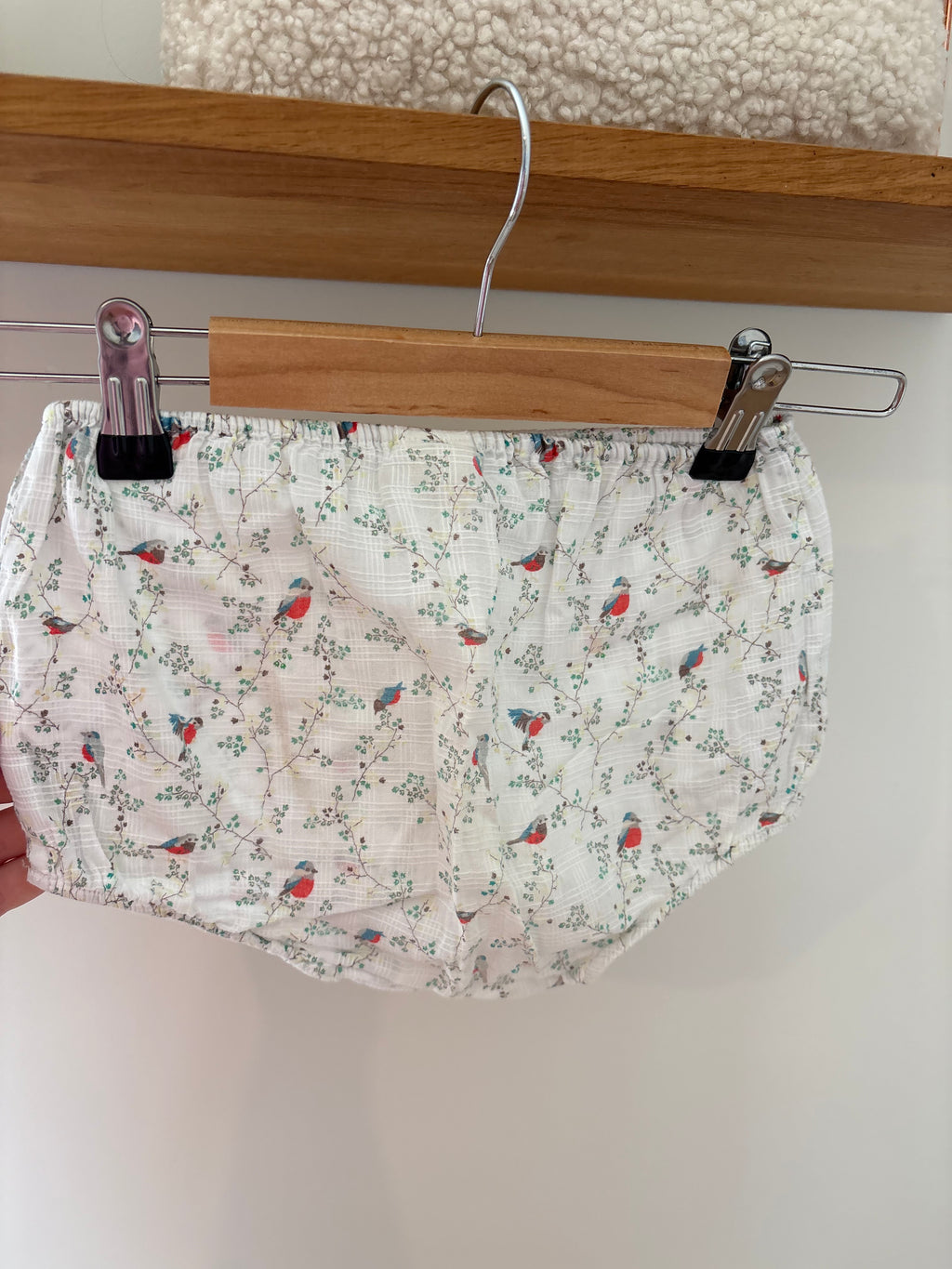 Bonton - bloomer broekjes vogel - 18M
