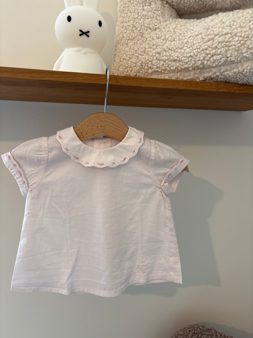 Tartine & Chocolat - roze blouseje - 1Y