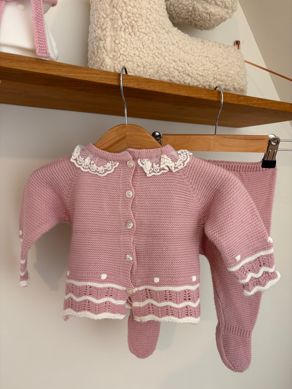 Juliana - roze setje met muts - 1M