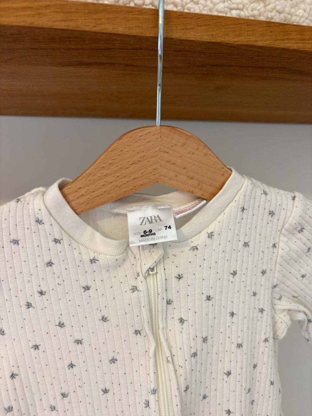 Zara - witte pyjama met motief - 74