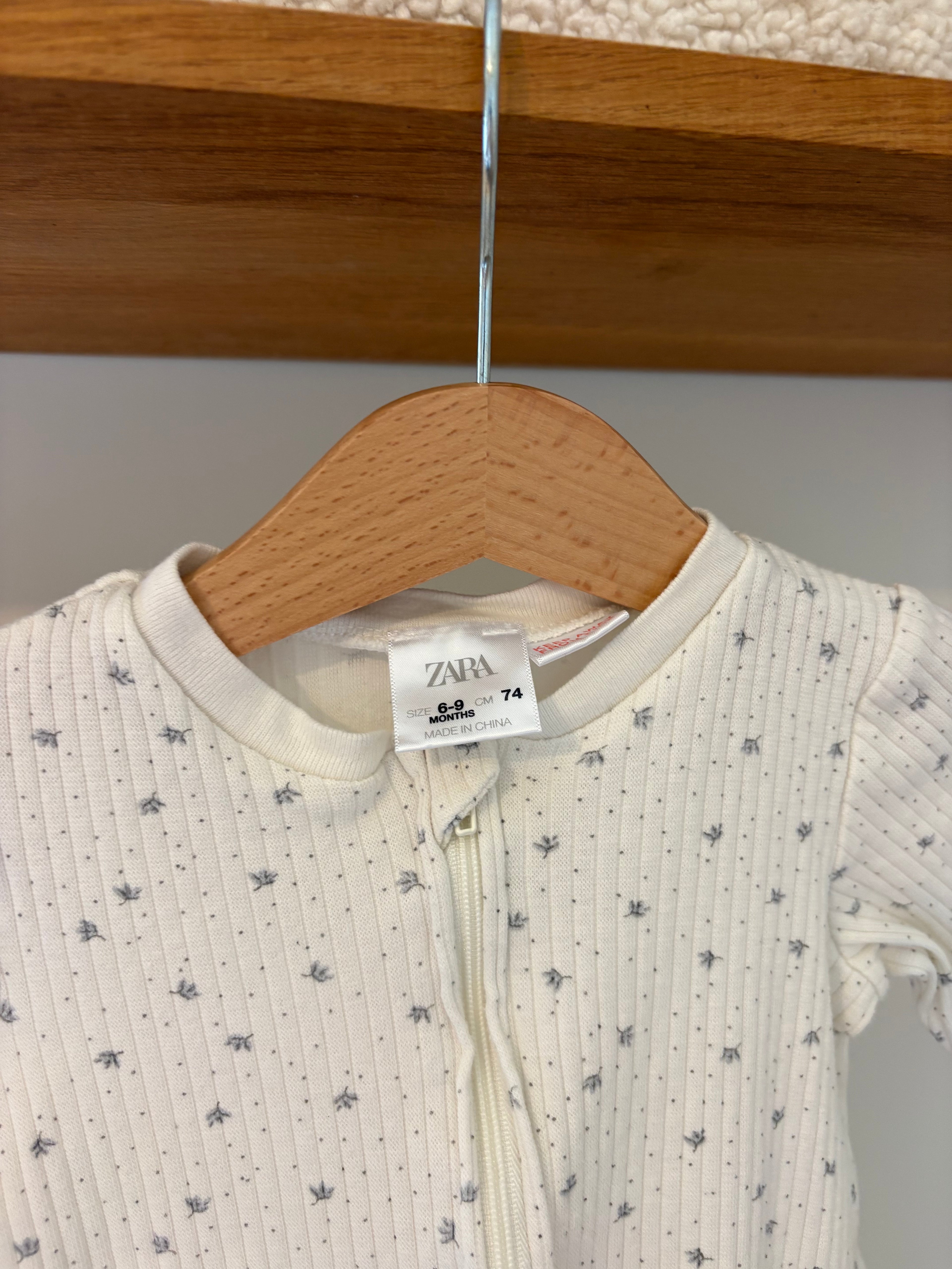 Zara - witte pyjama met motief - 74