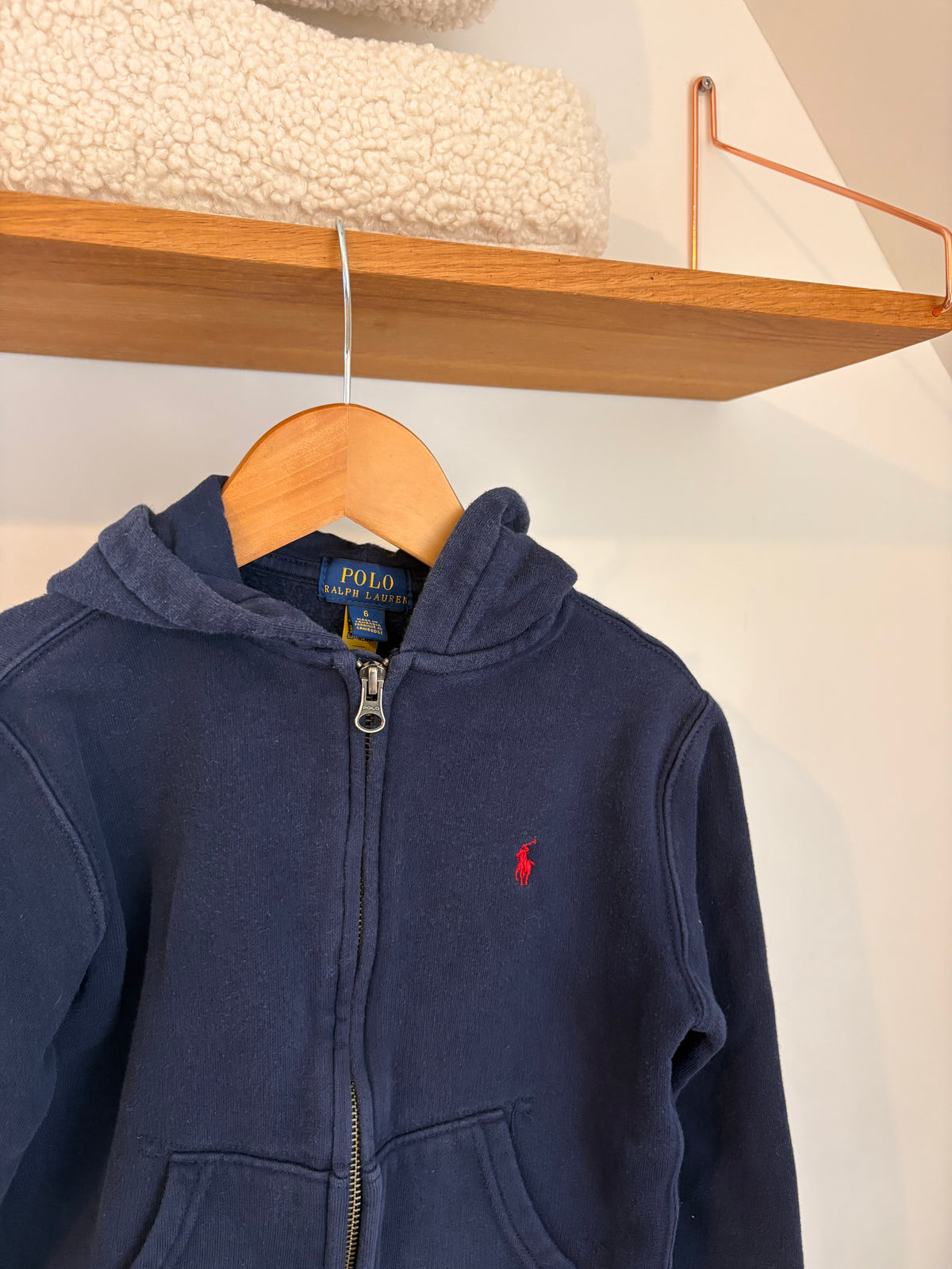 Ralph Lauren - trui met rits - 6Y