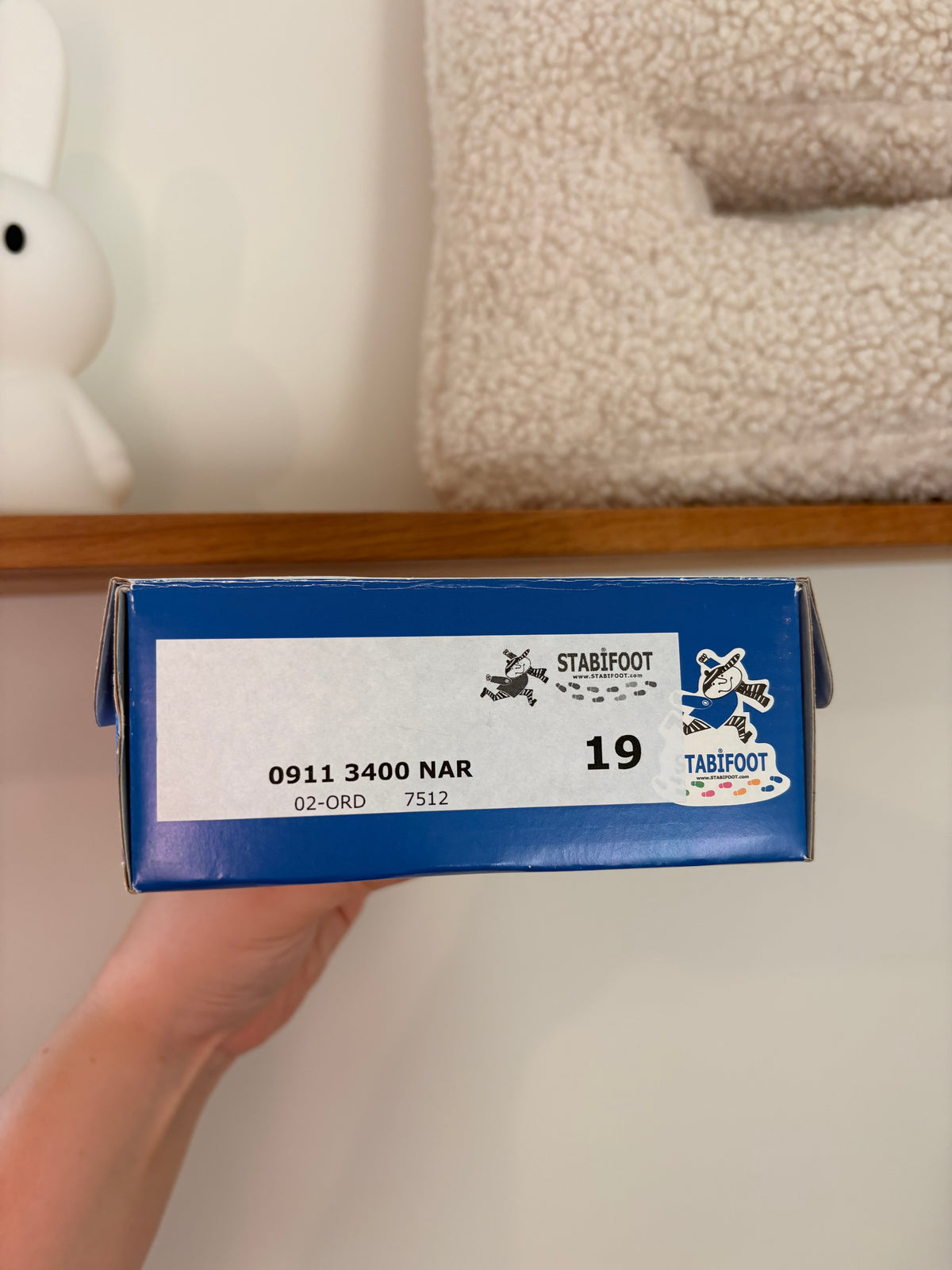 Stabifoot - witte babyschoentjes met strik - 19 (nieuw)