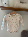 Feetje body bloemen - 80