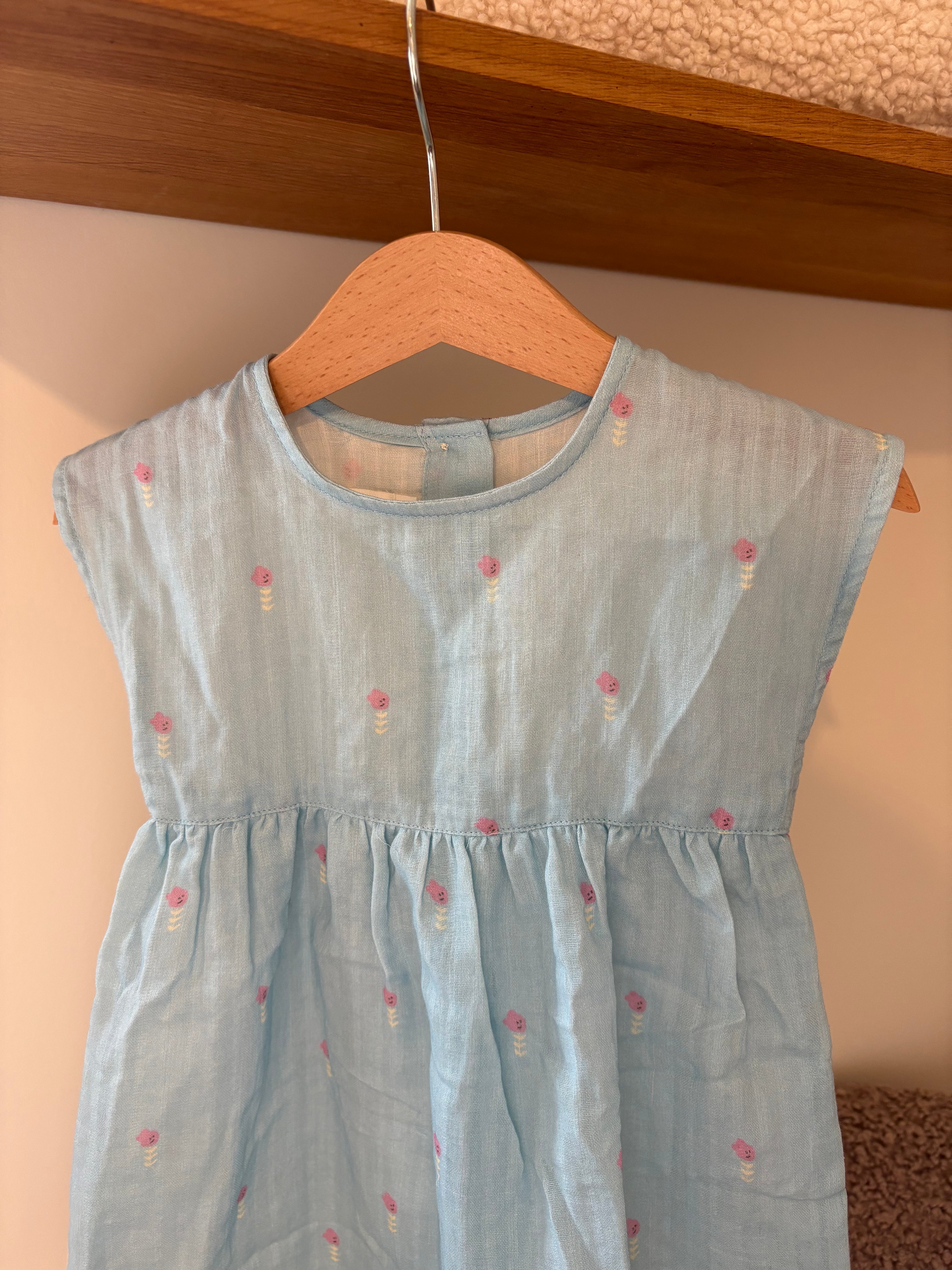 P'tit Filou blauw kleedje - 80