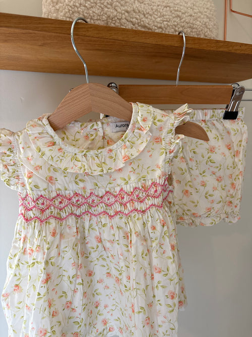 Aurora Royal - setje met bloomer - 12M