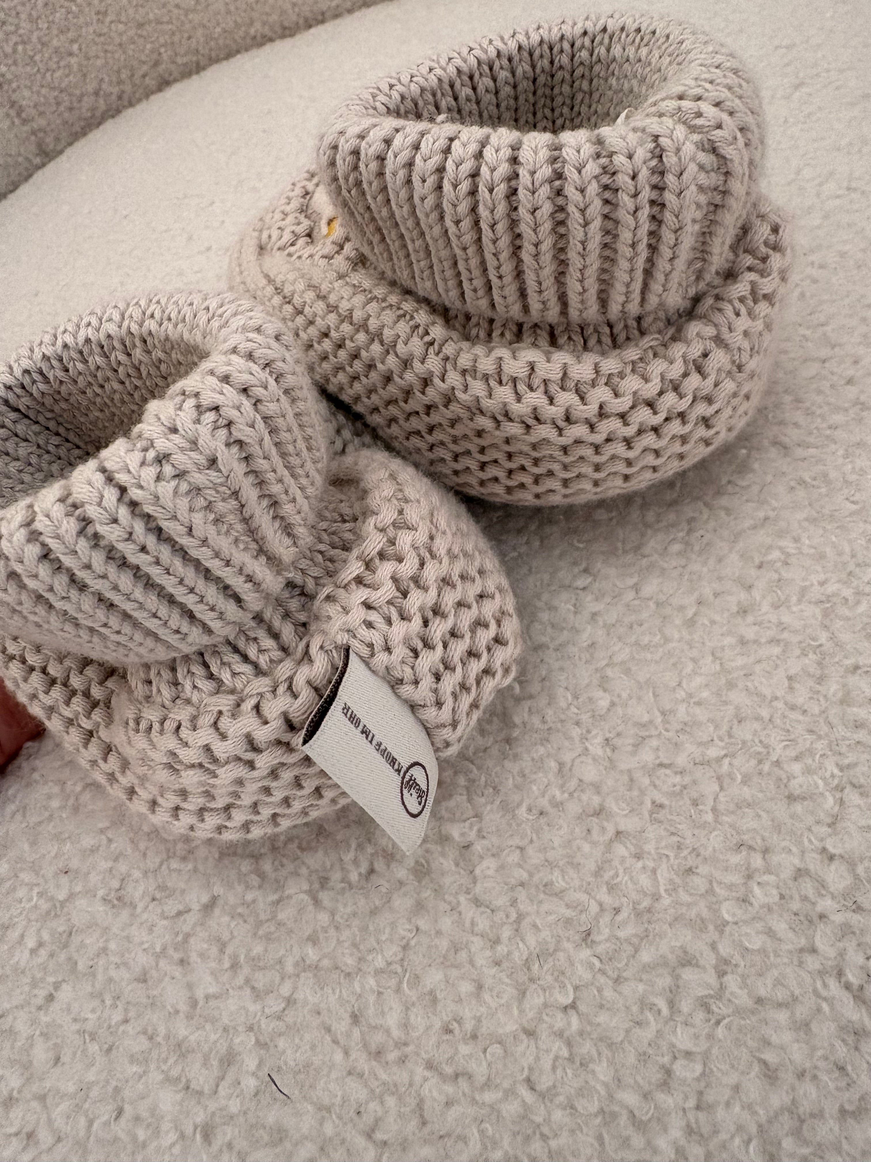 Steiff - zachte pantoffelschoentjes - 6-18M