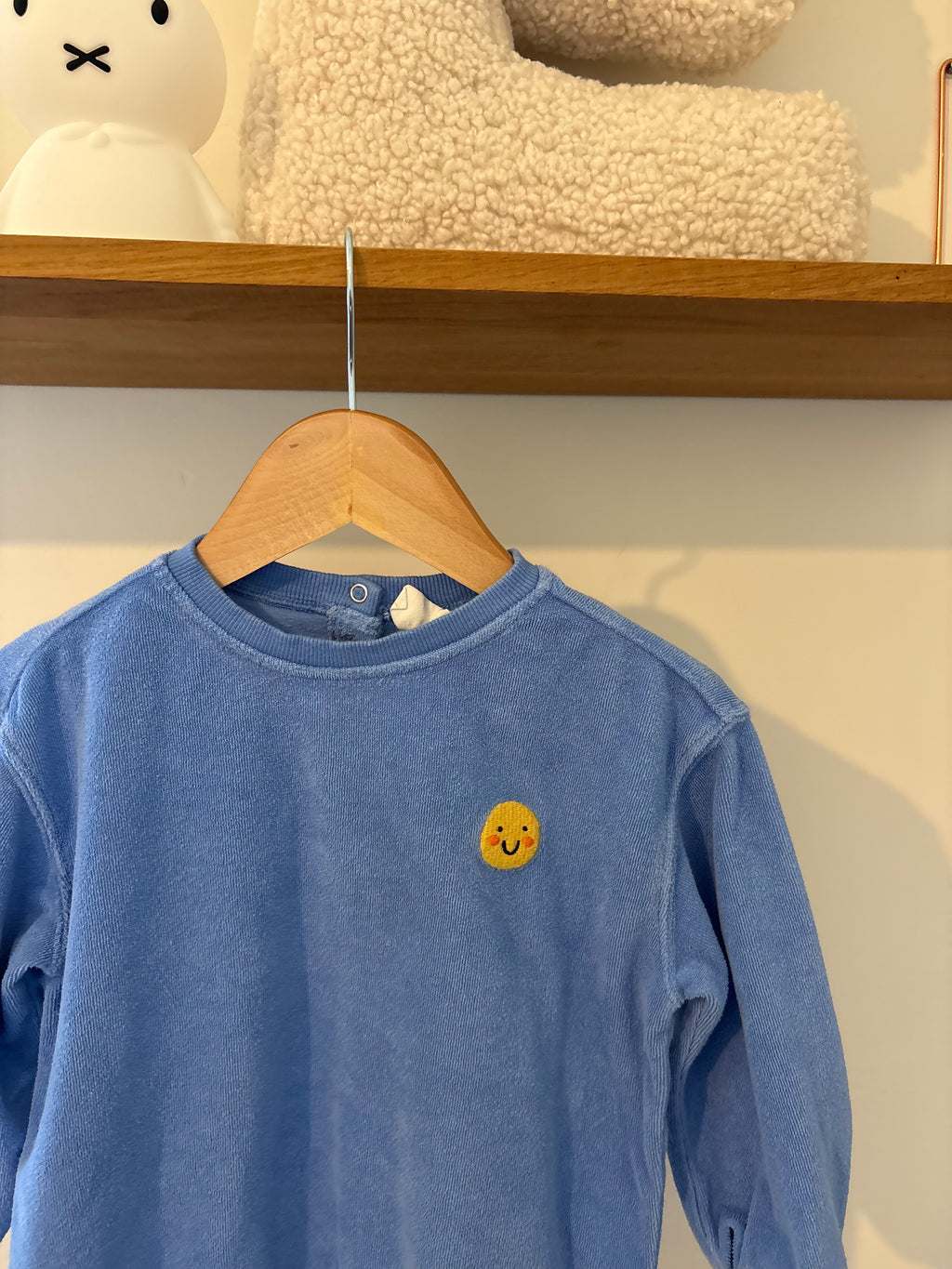 Hema - blauw truitje - 92