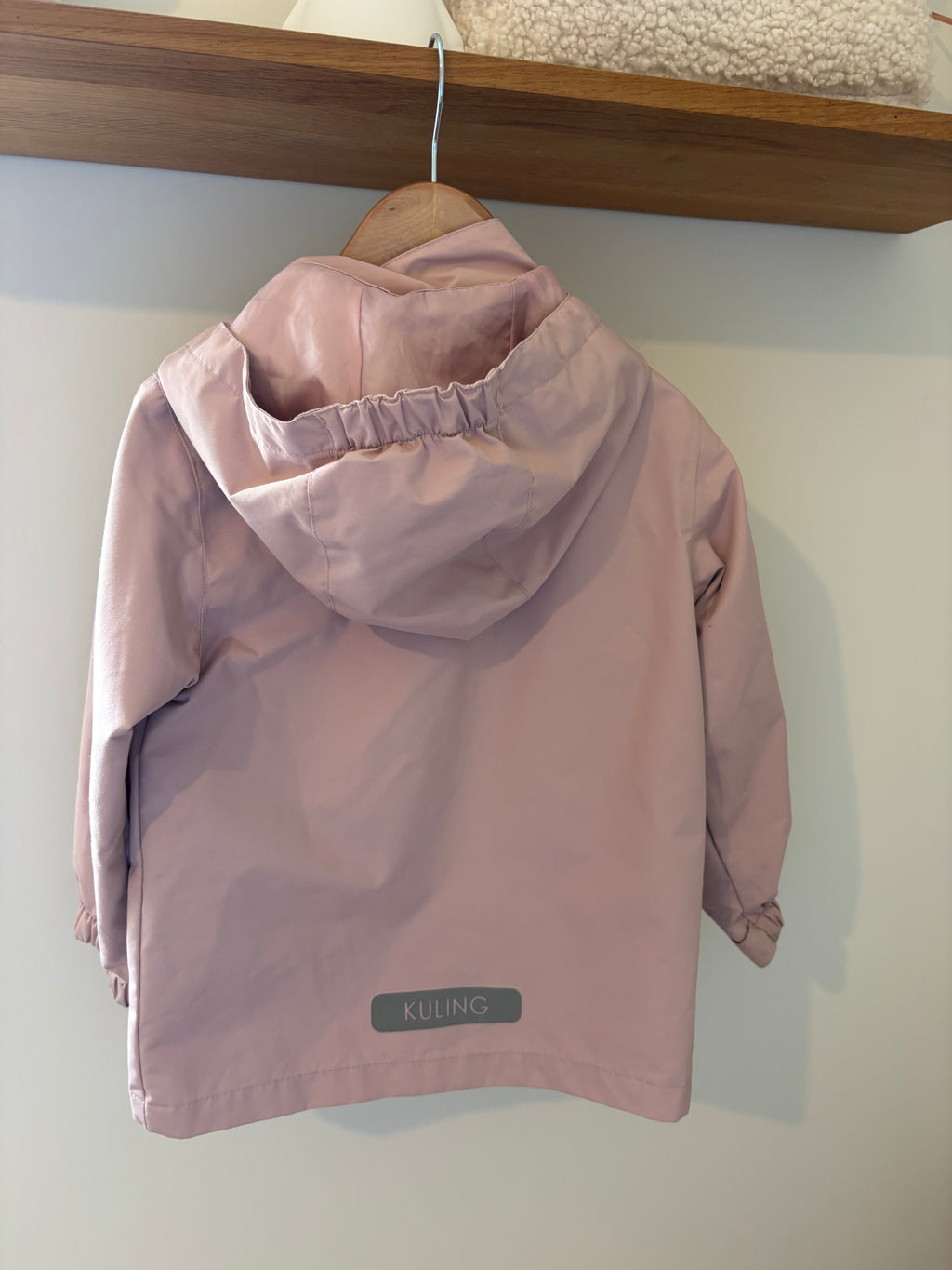 Kuling - roze wind-en regenjas - 110