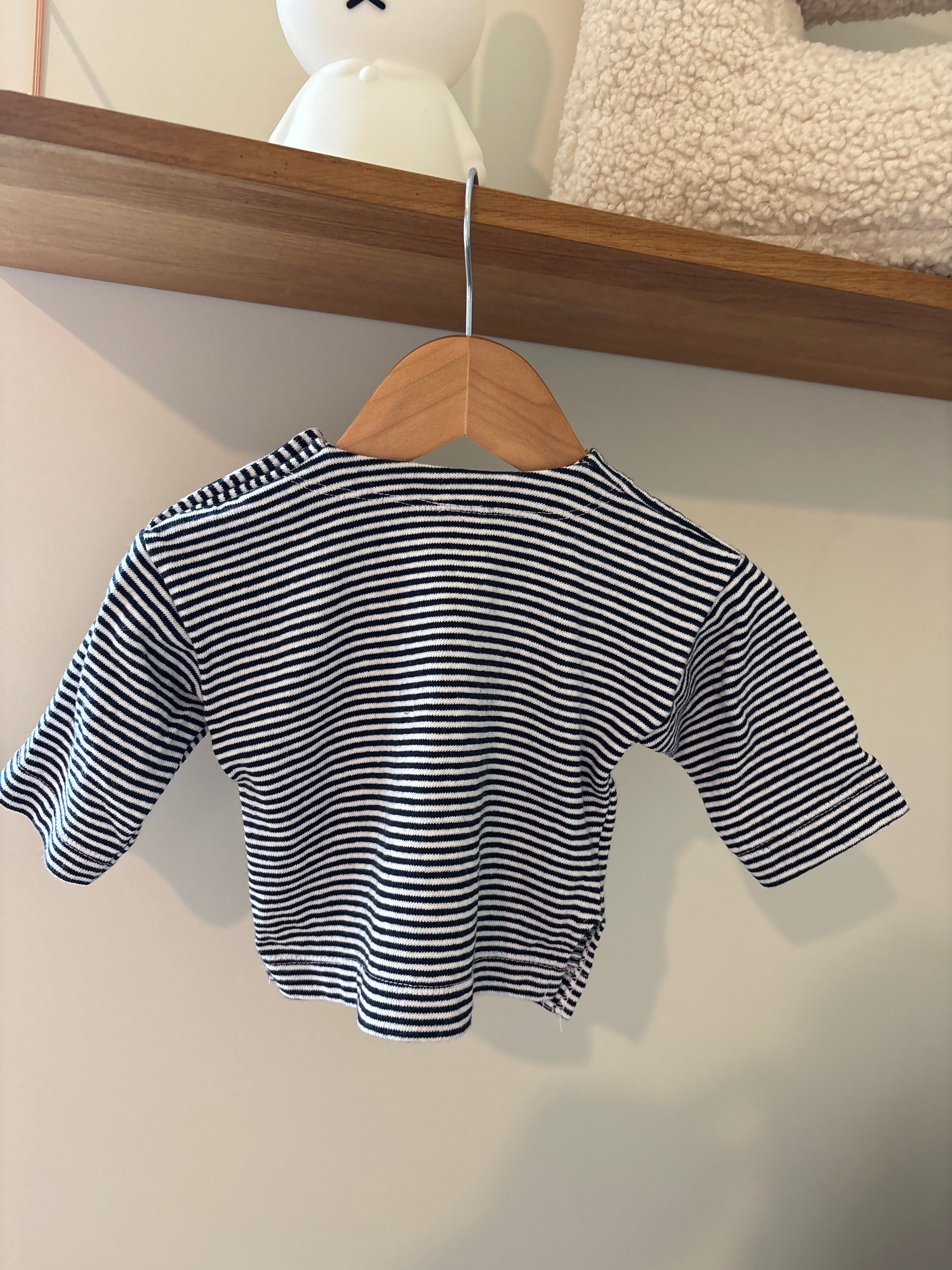 Petit Bateau - leuk truijte gestreept - 6M
