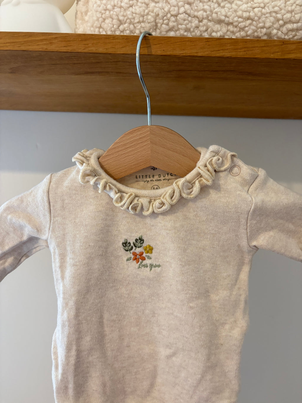 Little Dutch - body met kraagje - 56