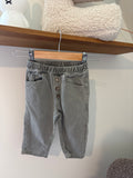 Play Up - grijze broek in jeansstof - 6M