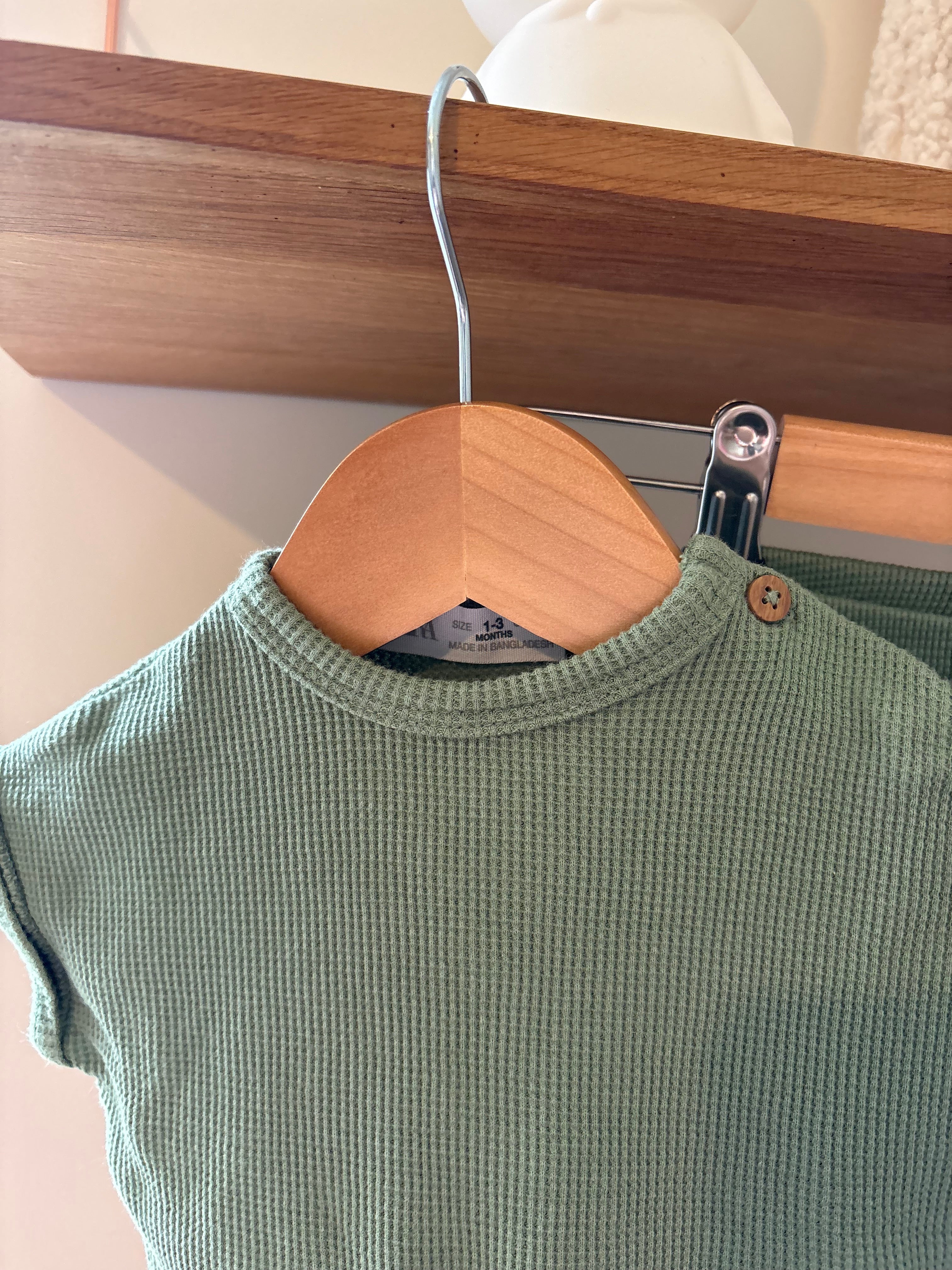 Zara - groen zomers setje - 62