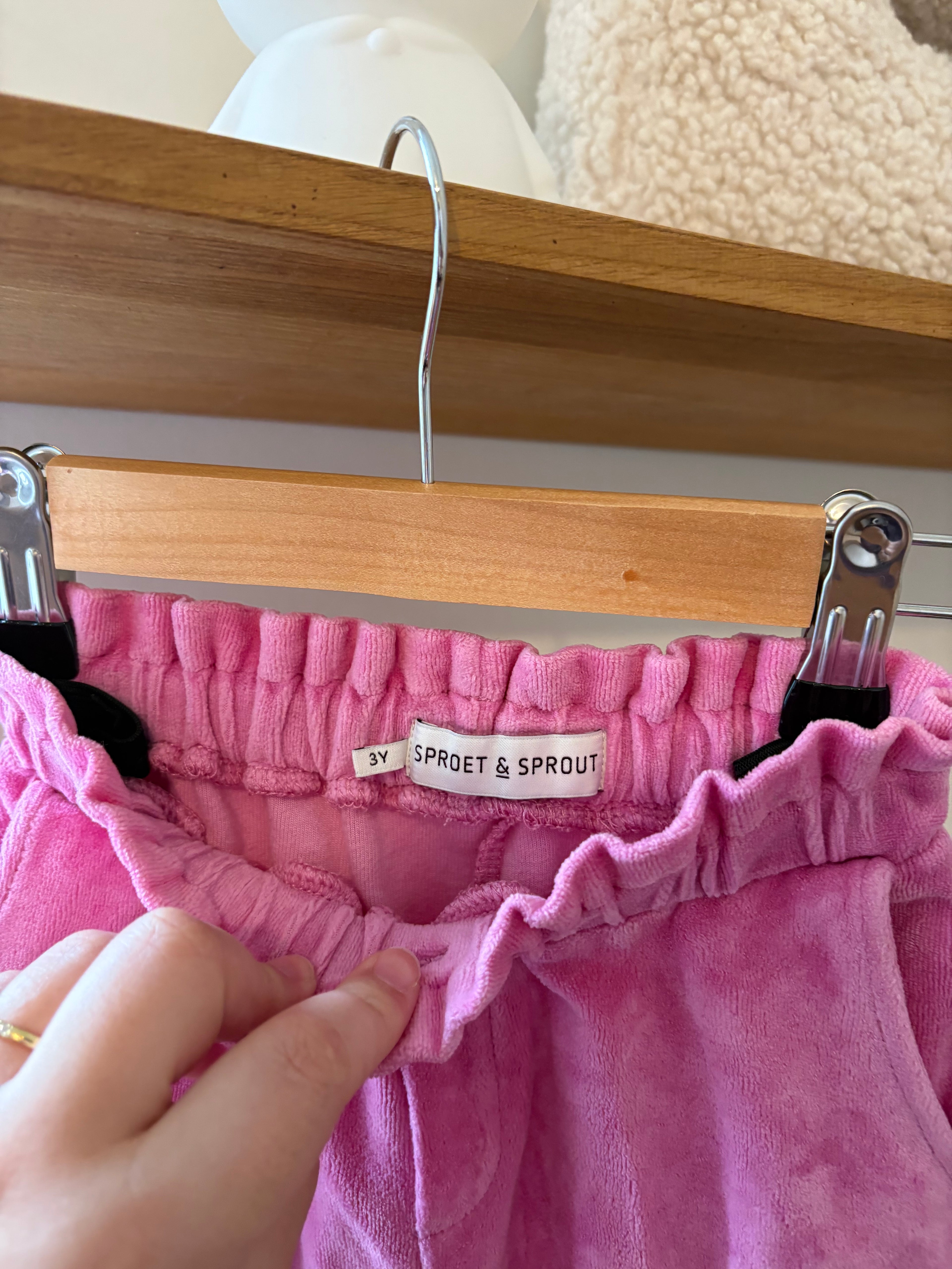 Sproet & Sprout - leuke roze broek - 3Y