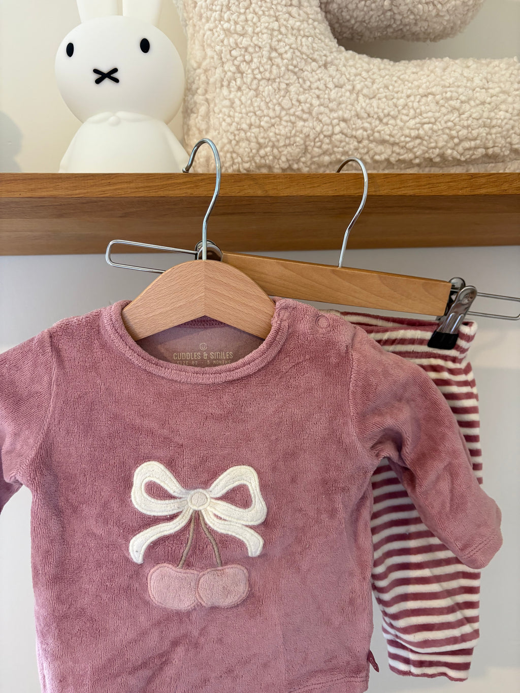 JBC - roze pyjama setje - 62