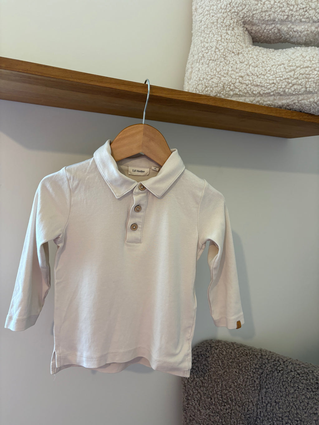 Lil'Atelier - polo lange mouwen - 86