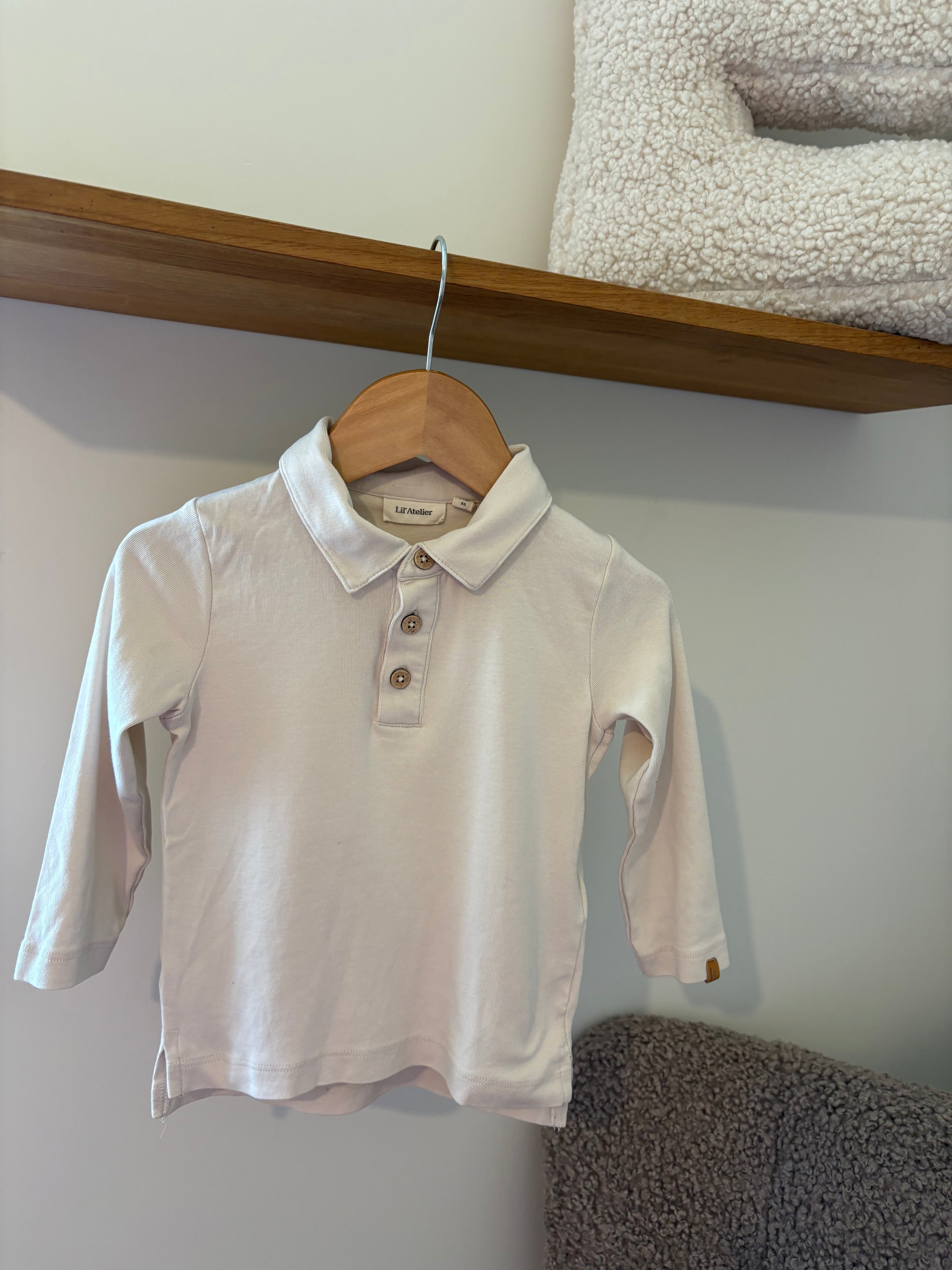 Lil'Atelier - polo lange mouwen - 86