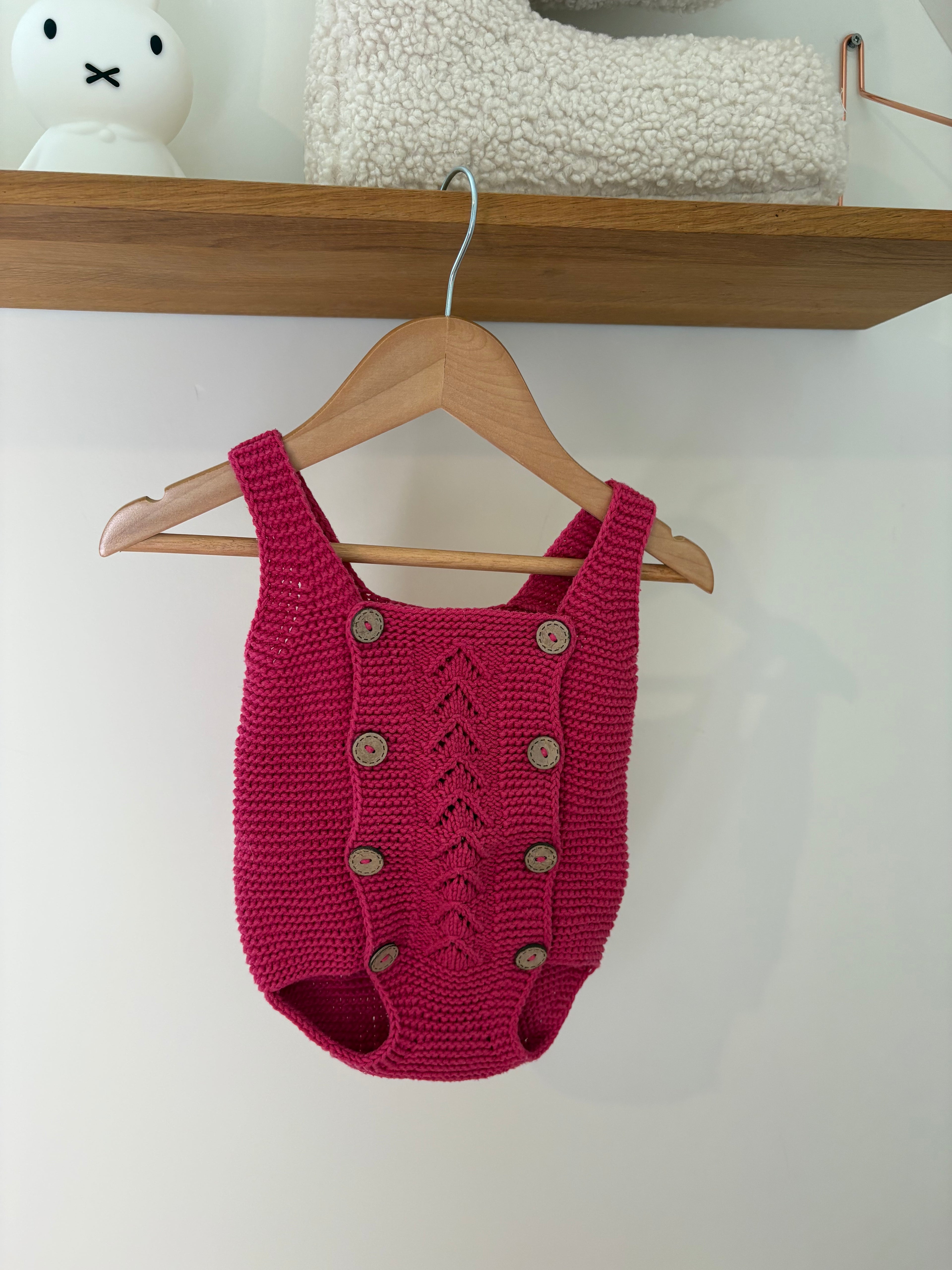 Vintage crochet pakje - 6M