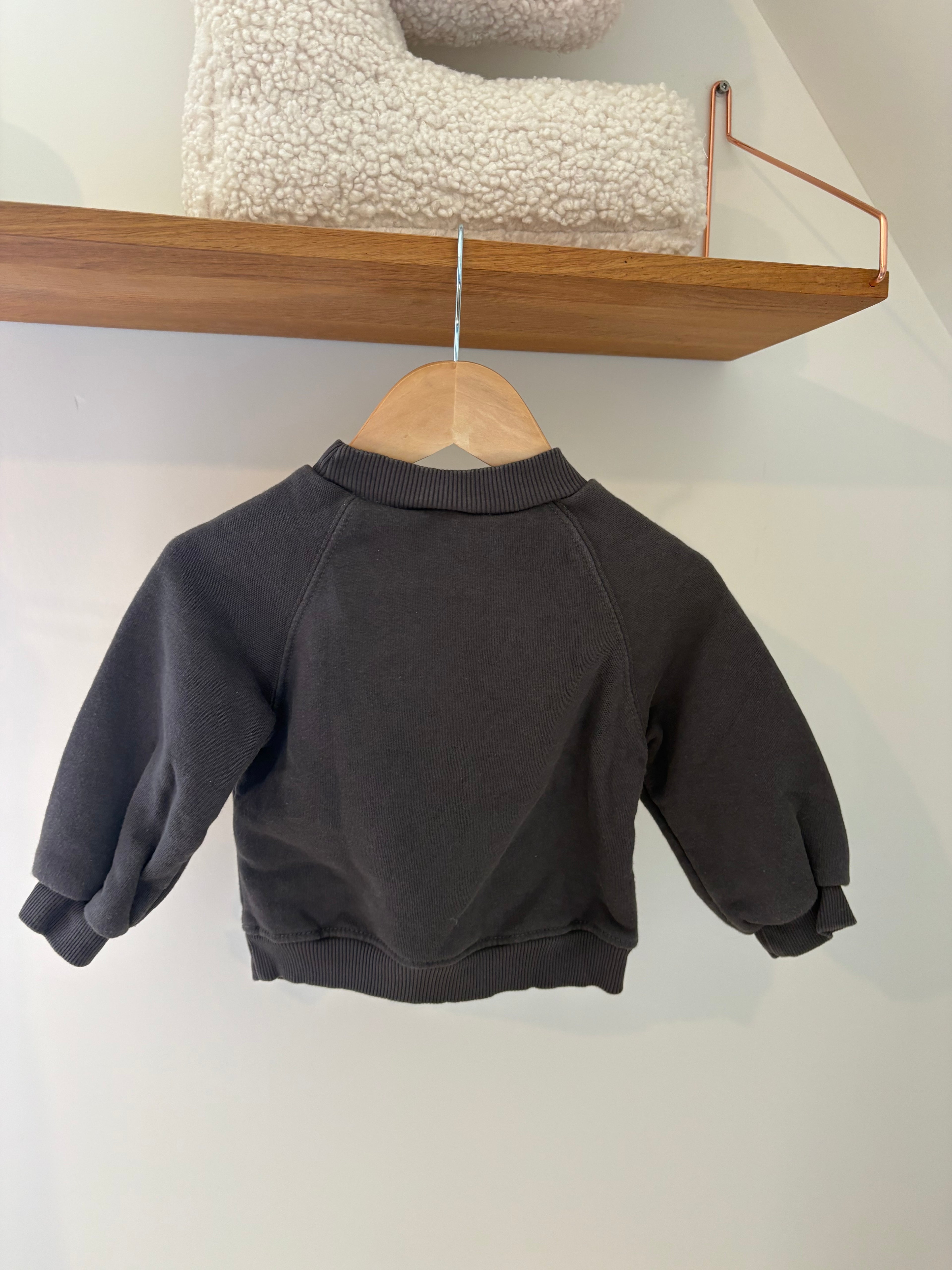 Zara - blauwgrijze sweater - 74