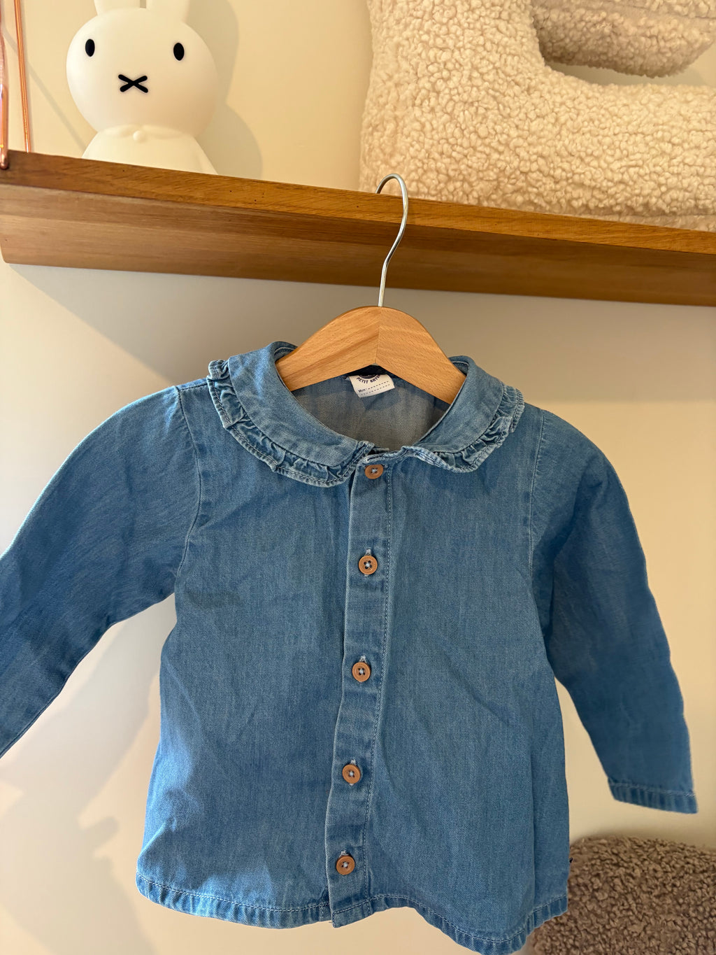Petit Bateau demin blouse - 86