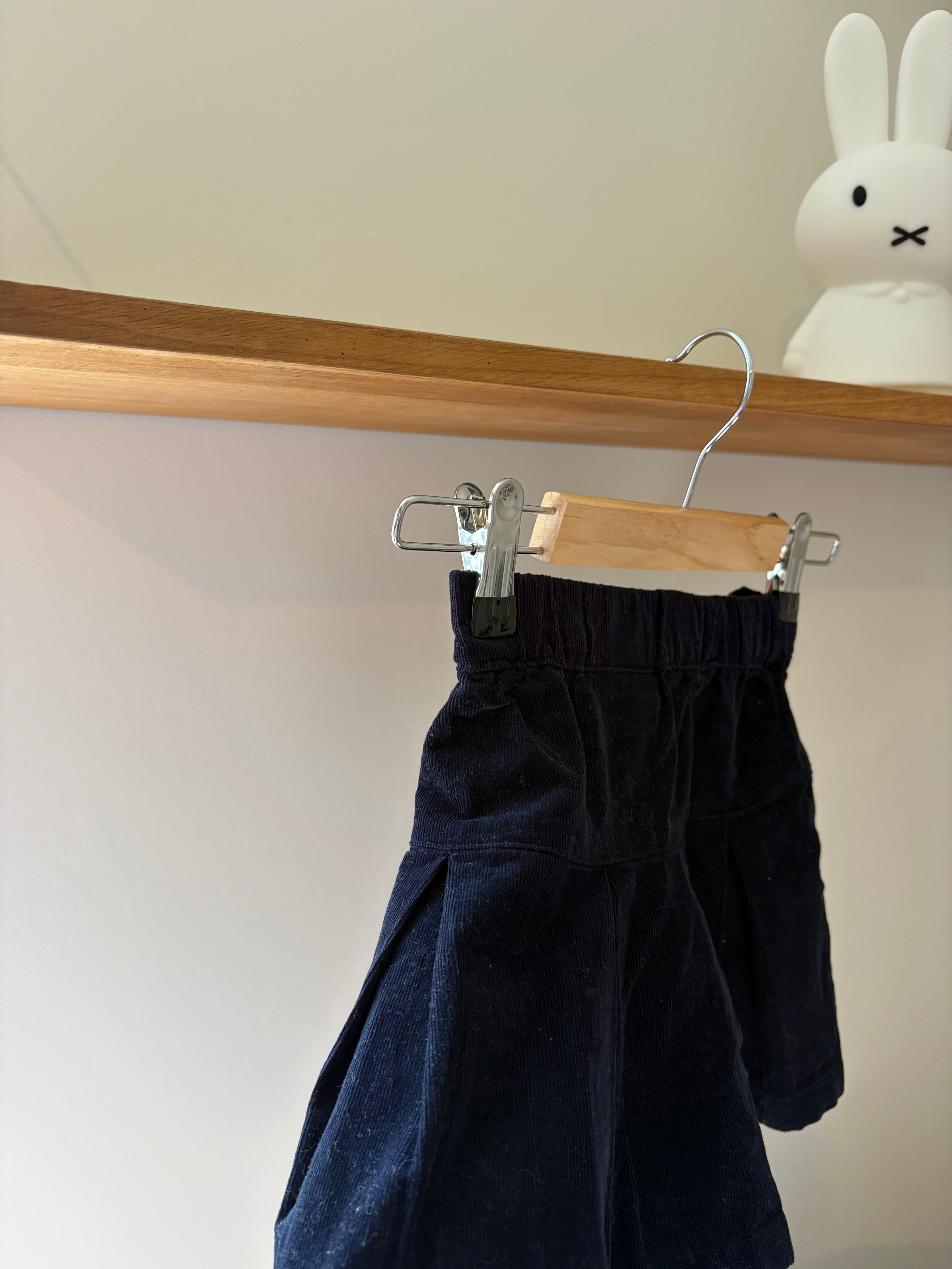 JBC blauw plooirokje - 104