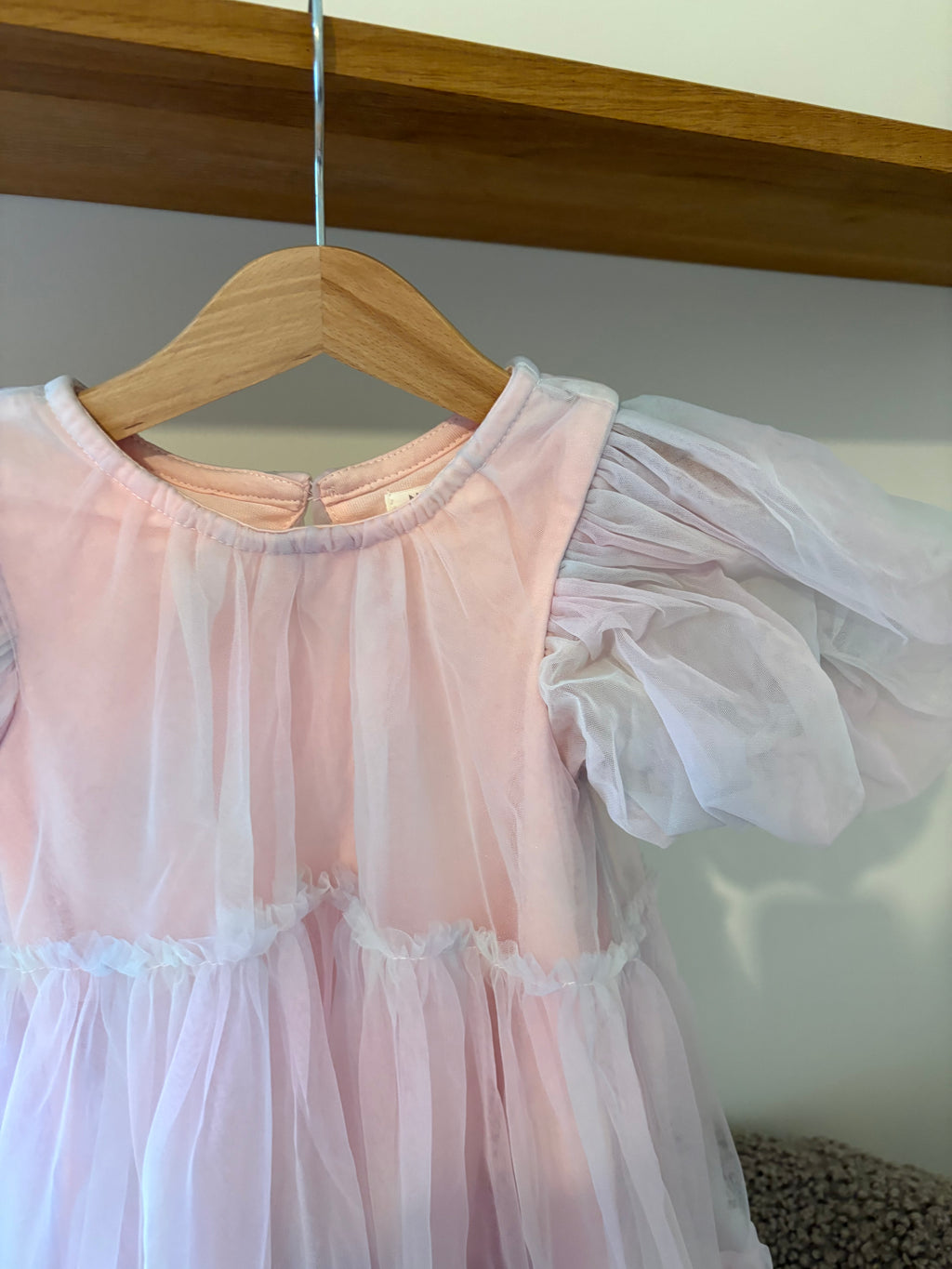 Next Jurk met pofmouwen tutu - 98