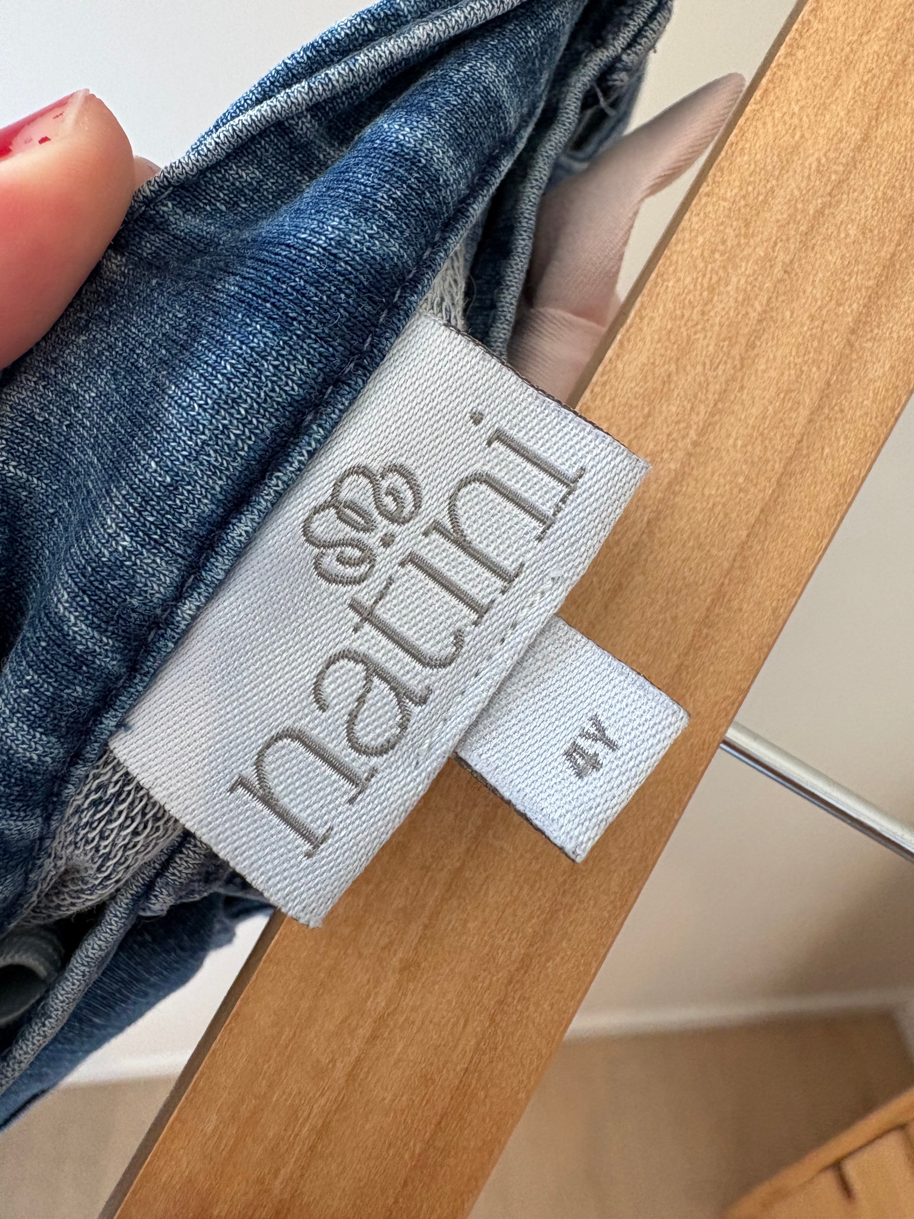 Natini - jeans met roze strik - 104